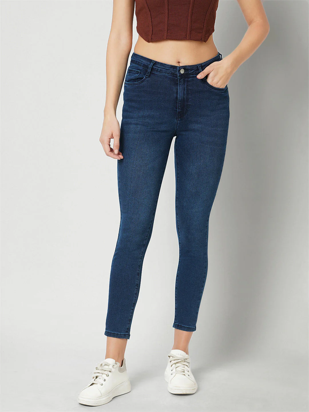Women High-Rise Slim Skinny Jeans - Image 2
