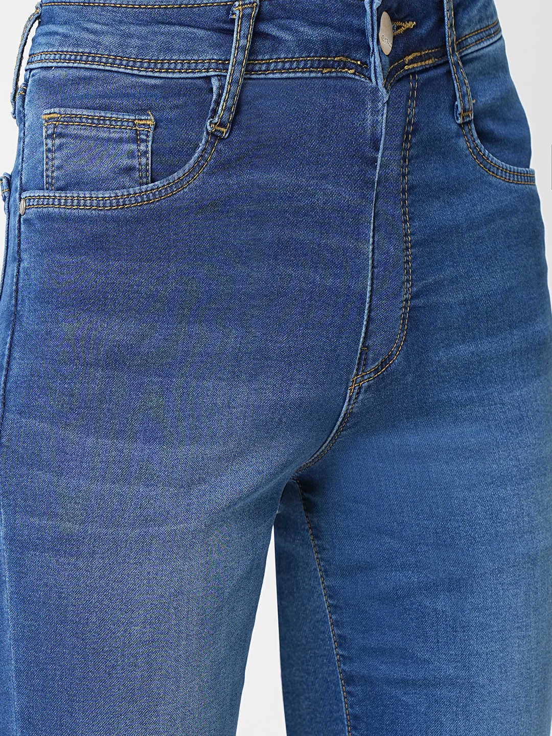 Women High-Rise Slim Straight Fit Jeans - Image 6