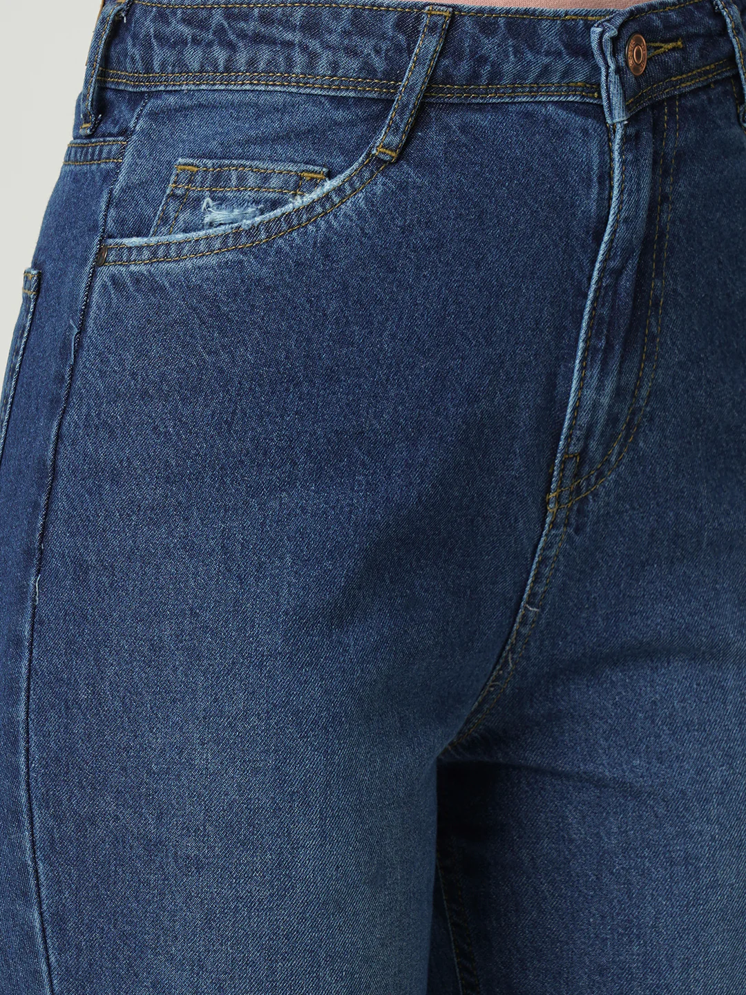 Women High-Rise Slim Straight Fit Jeans - Image 5