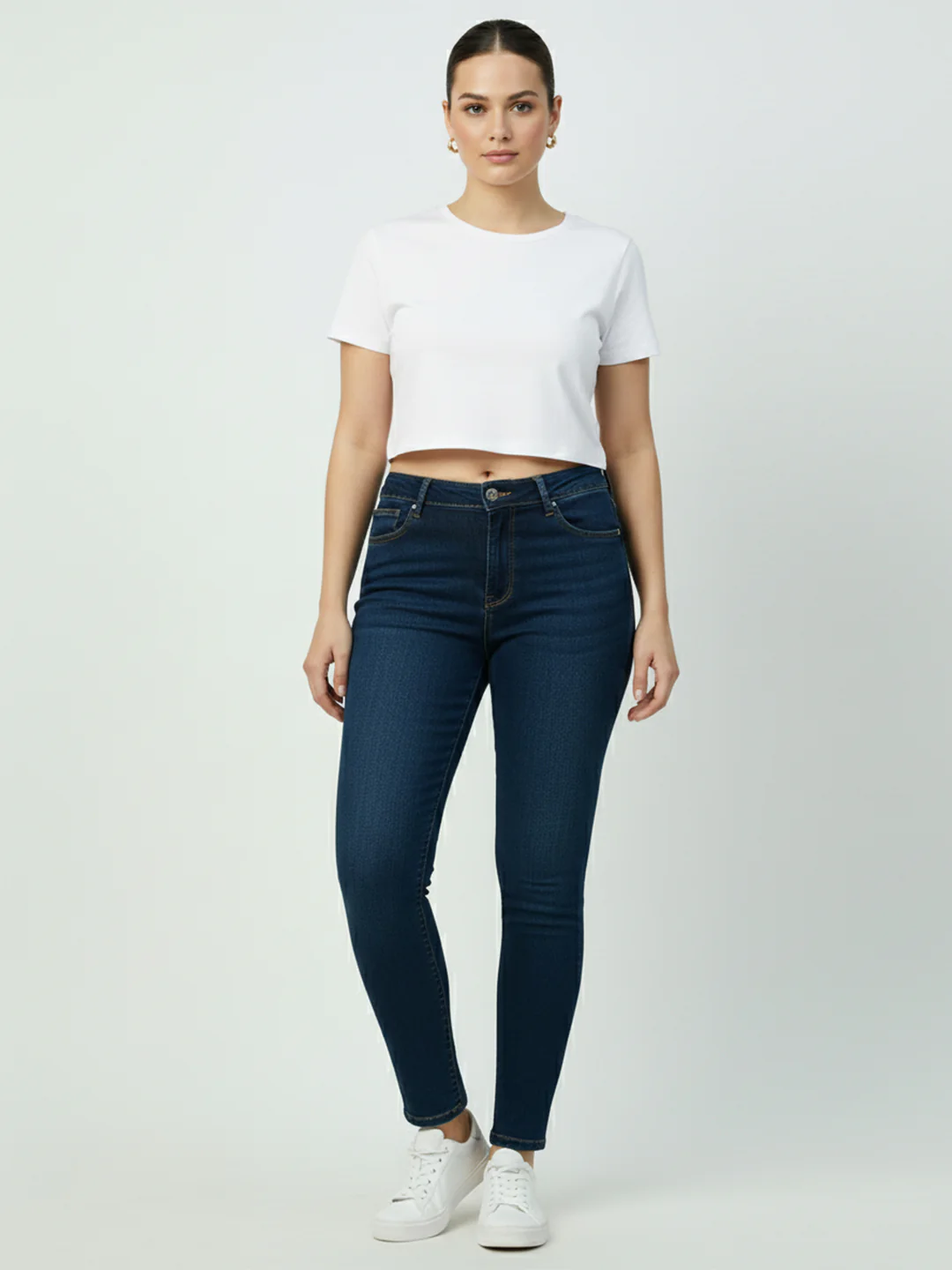 Women High-Rise Slimming Skinny Fit Jeans - Image 5