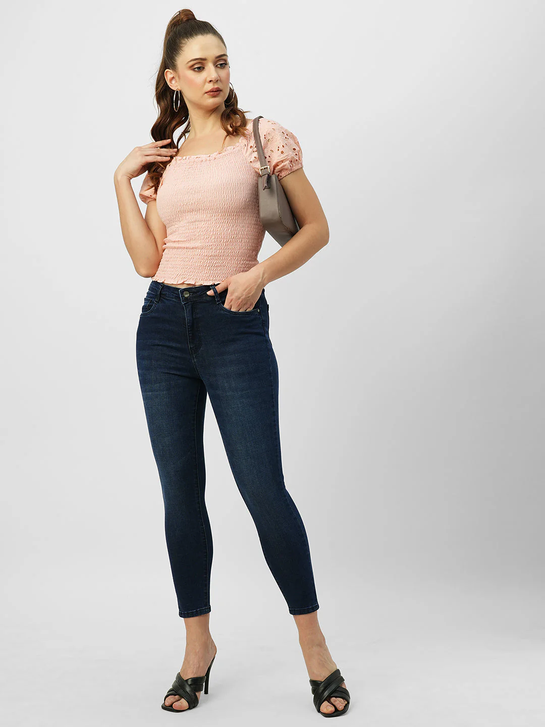 Women High-Rise Slimming Skinny Jeans - Image 4