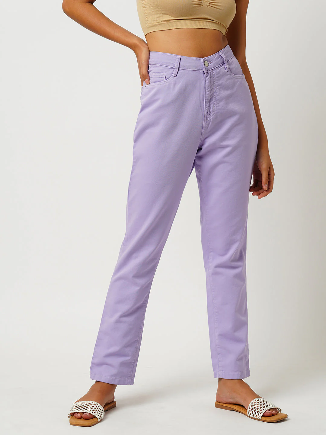 Women High-Rise Straight Fit Jeans - Image 5