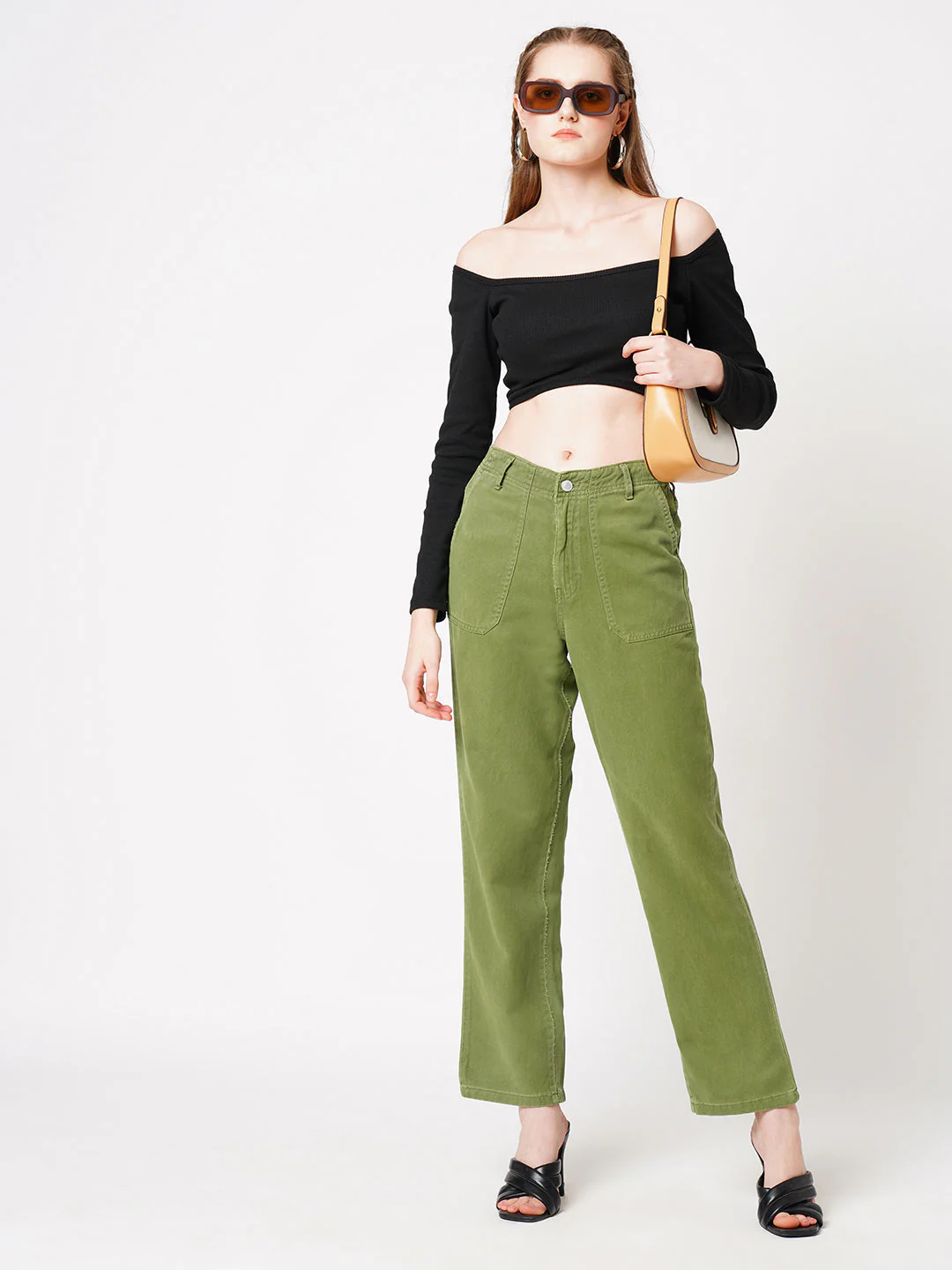 Women High-Rise Straight Fit Jeans - Image 4