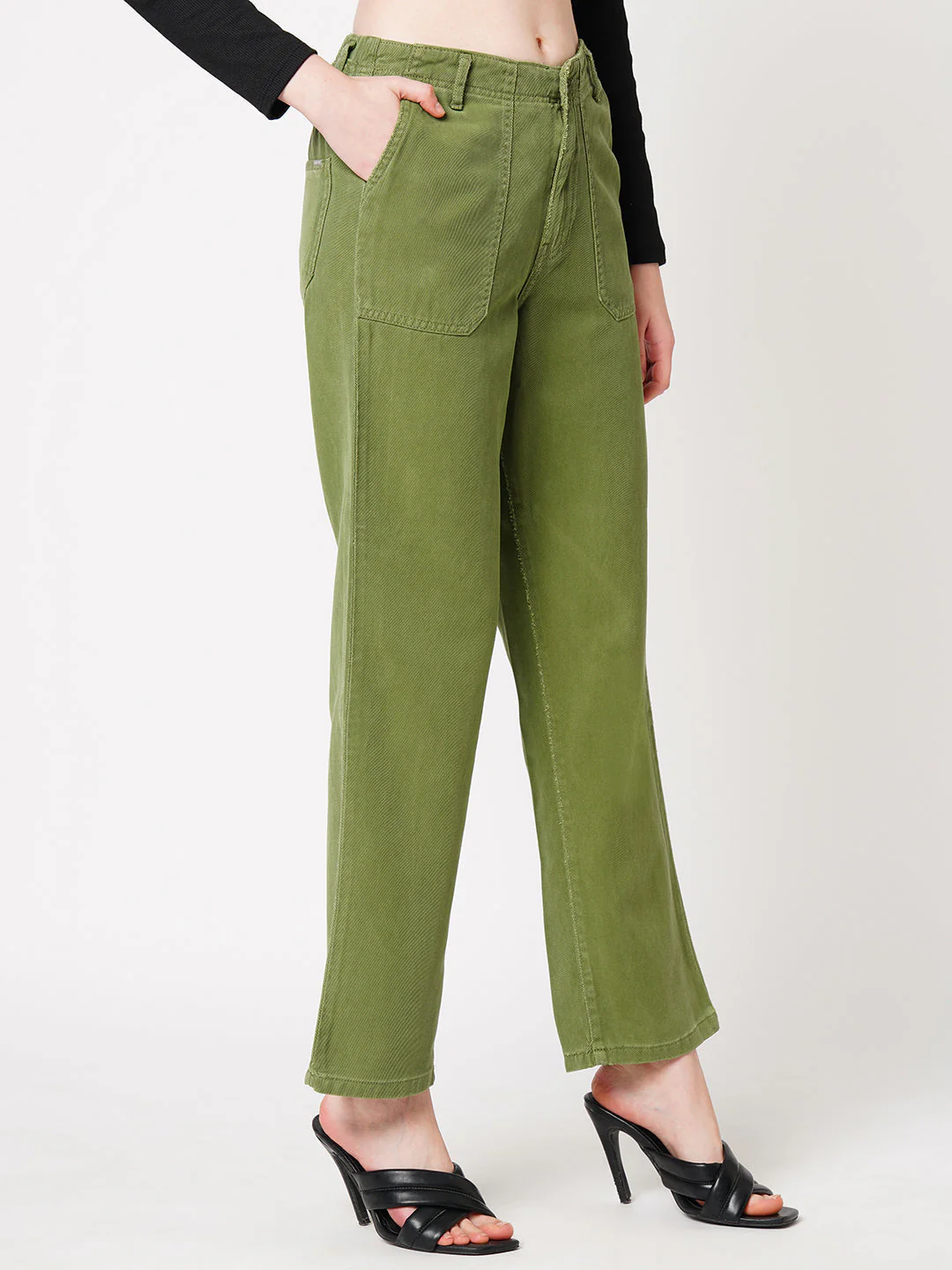 Women High-Rise Straight Fit Jeans - Image 5