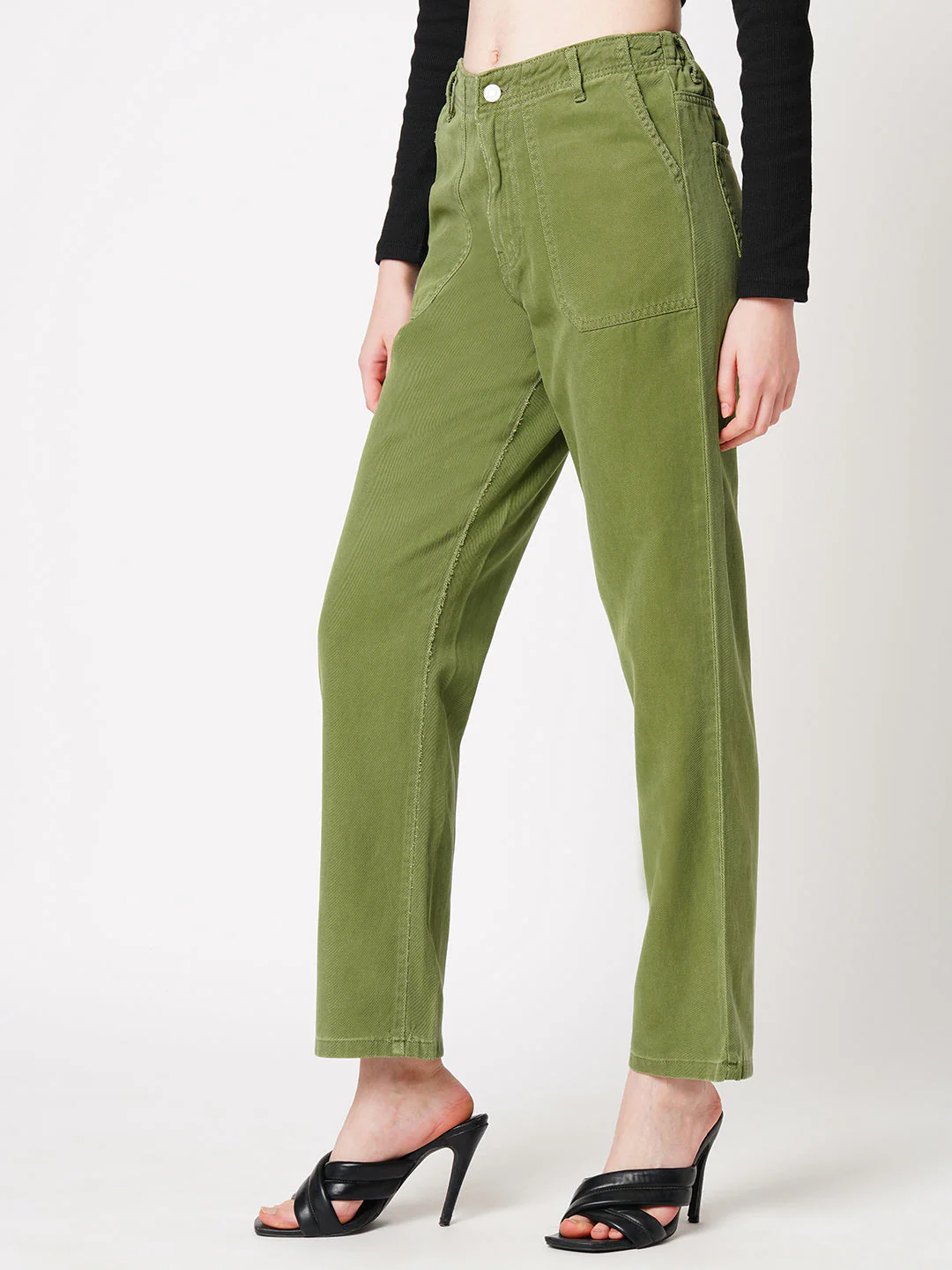 Women High-Rise Straight Fit Jeans - Image 6