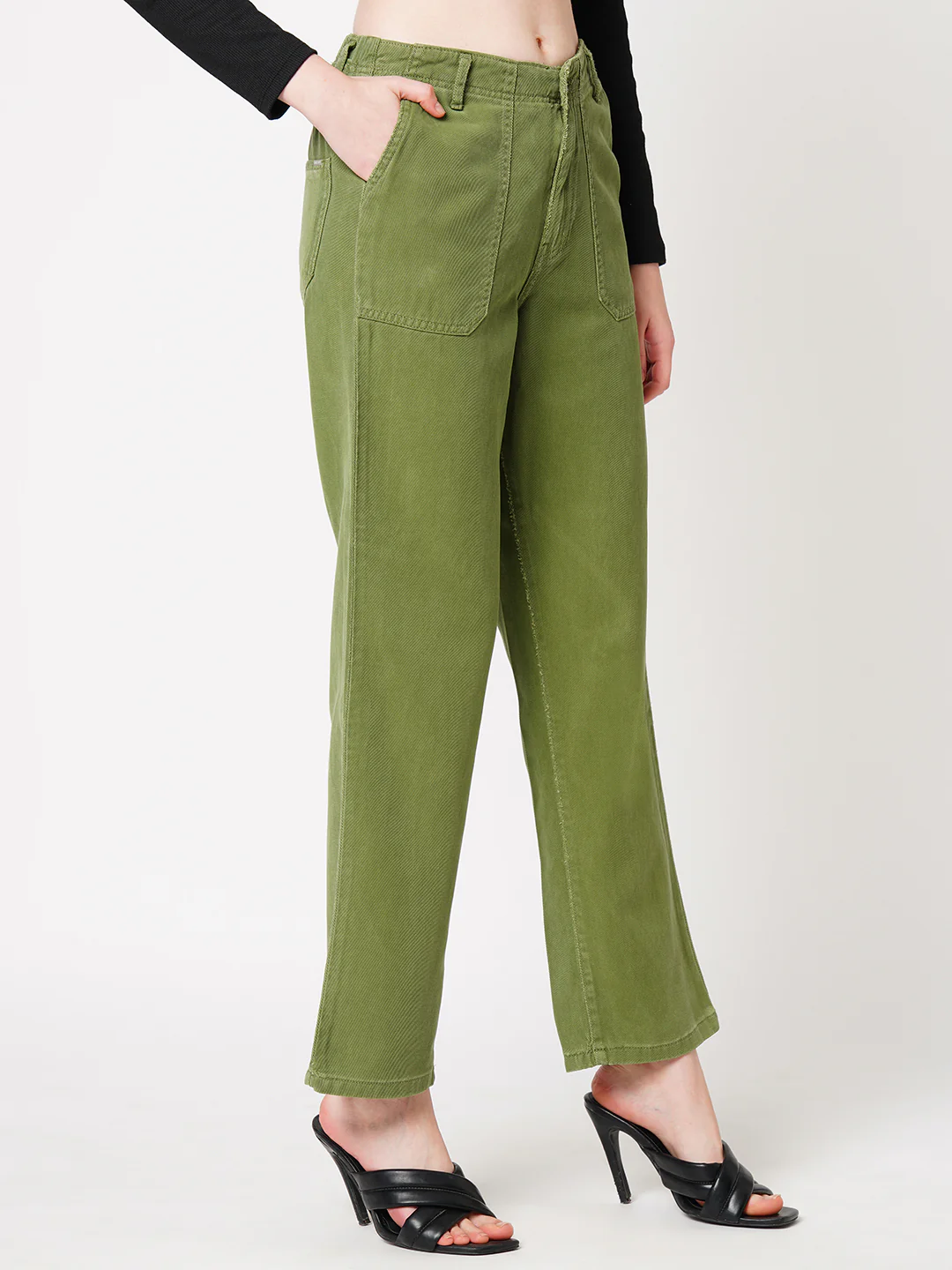 Women High-Rise Straight Jeans - Image 6