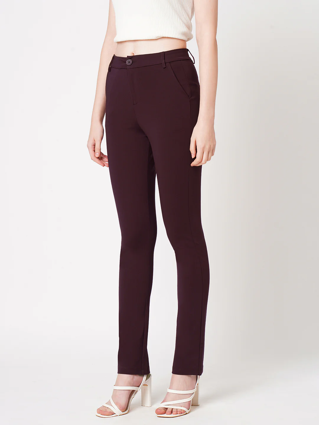 Women High-Rise Straight Treggings - Image 6
