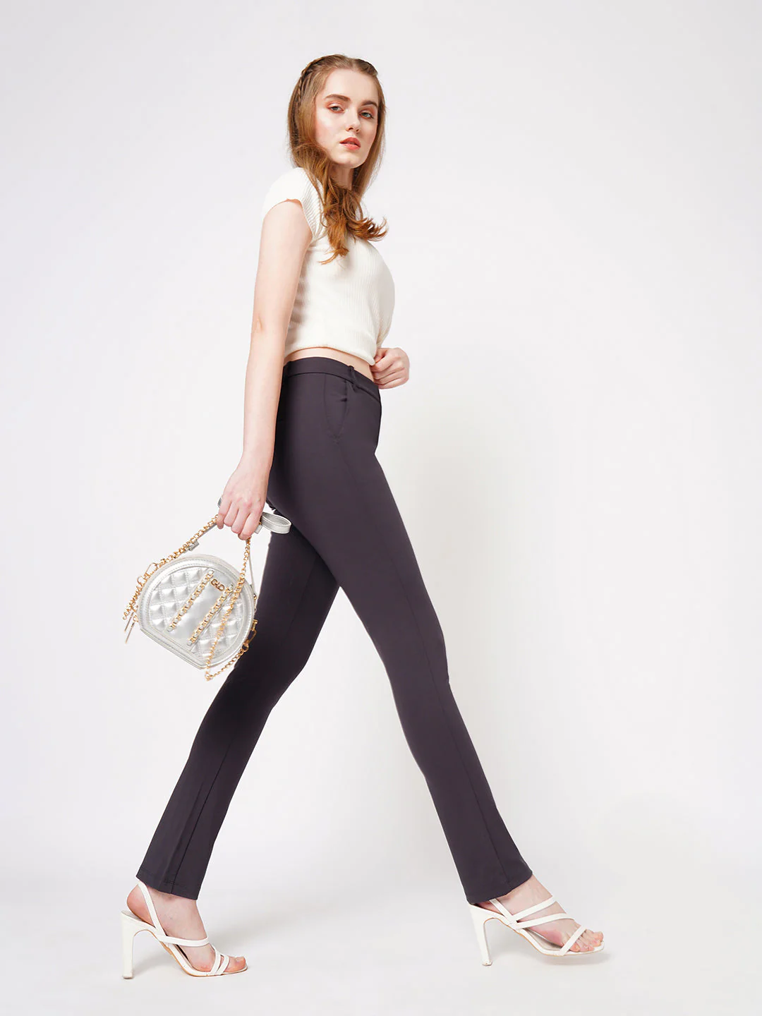 Women High-Rise Straight Treggings - Image 2
