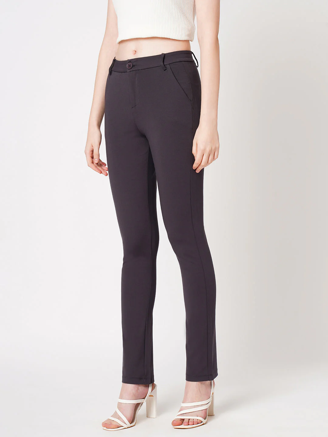 Women High-Rise Straight Treggings - Image 6