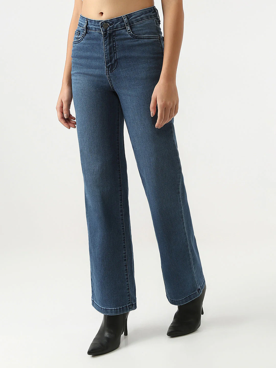 Women High-Rise Stright Fit Jeans - Image 6