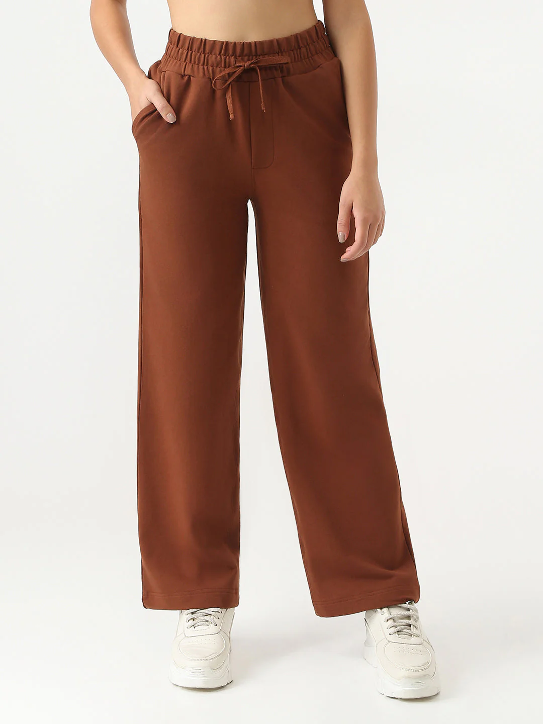 Women Sepia High-Rise Treggings - Image 2