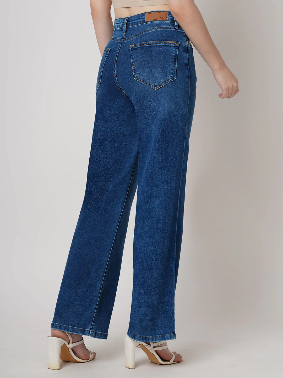 Women High-Rise Wide Leg Jeans - Image 3