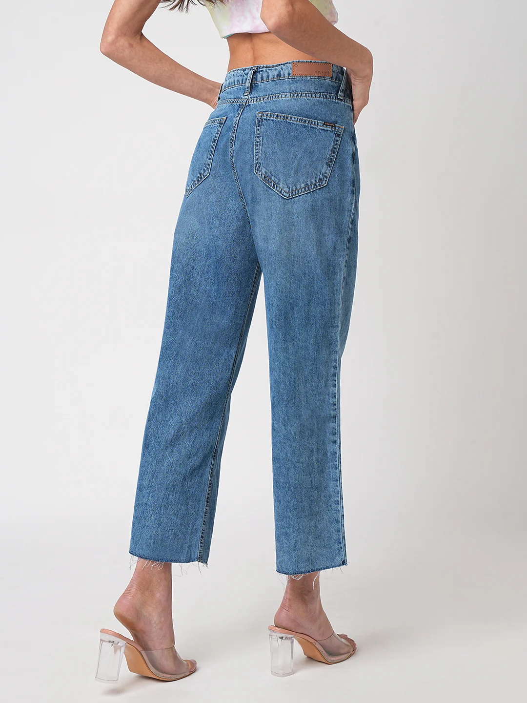 Women High-Rise Wide Leg Jeans - Image 3