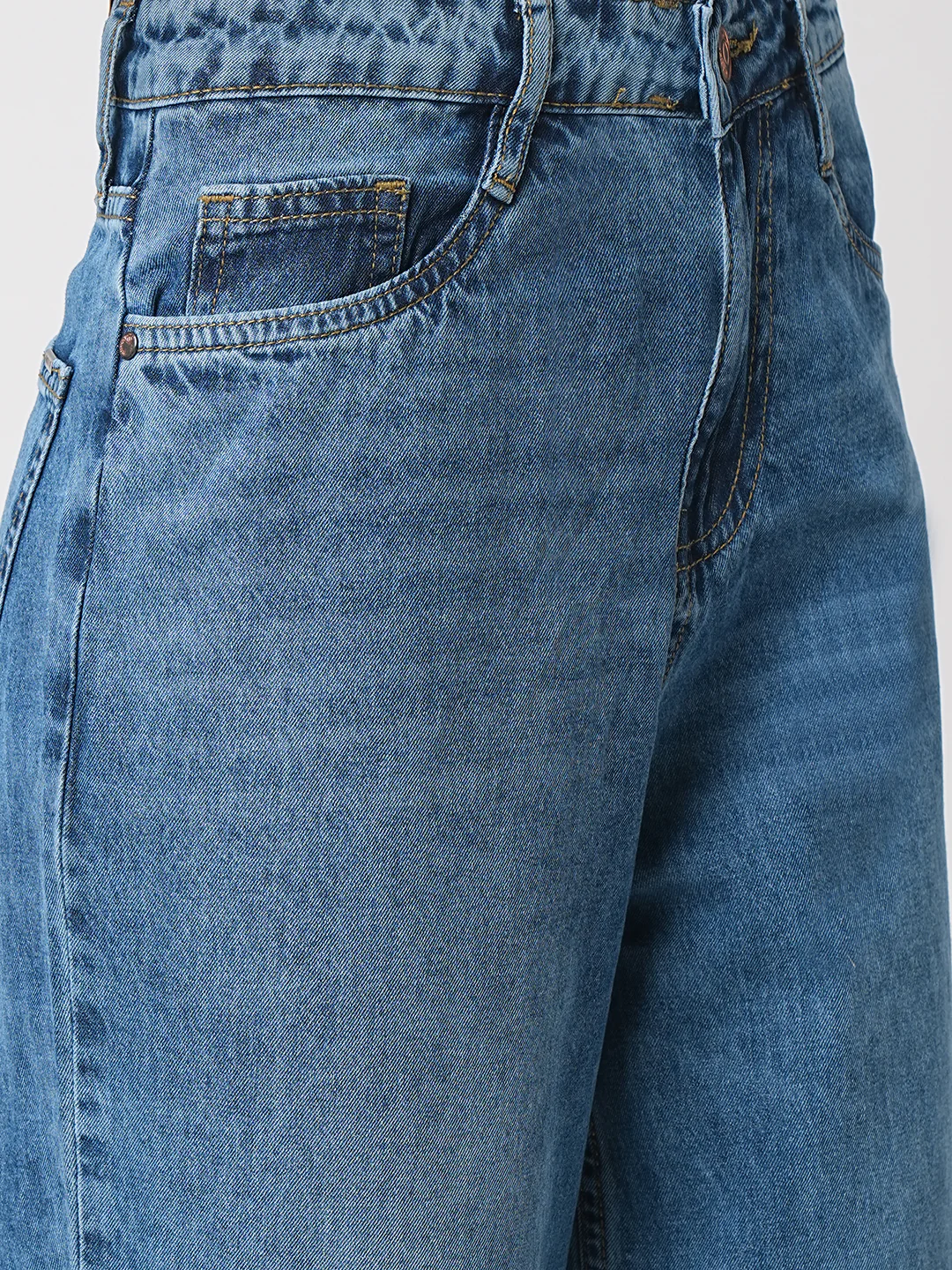 Women High-Rise Wide Leg Jeans - Image 5