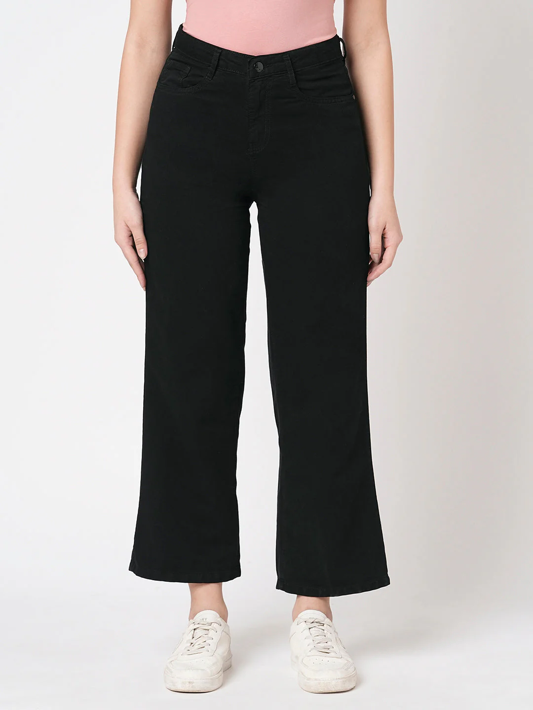 Women High-Rise Wide Leg Jeans - Image 2
