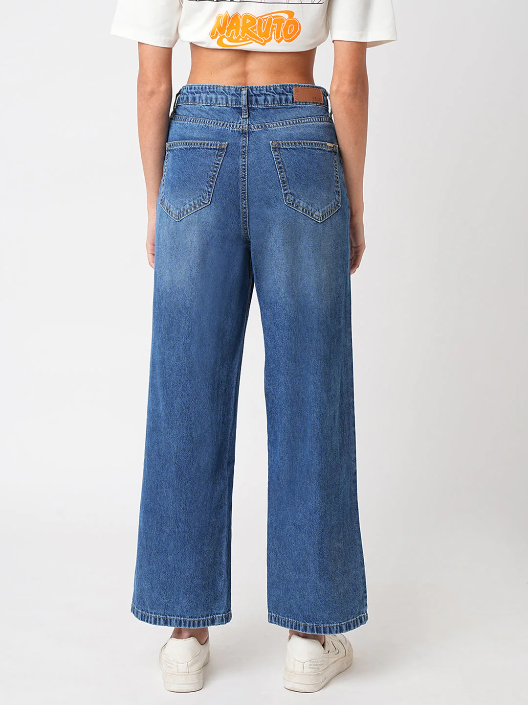 Women High-Rise Wide Leg Jeans - Image 3