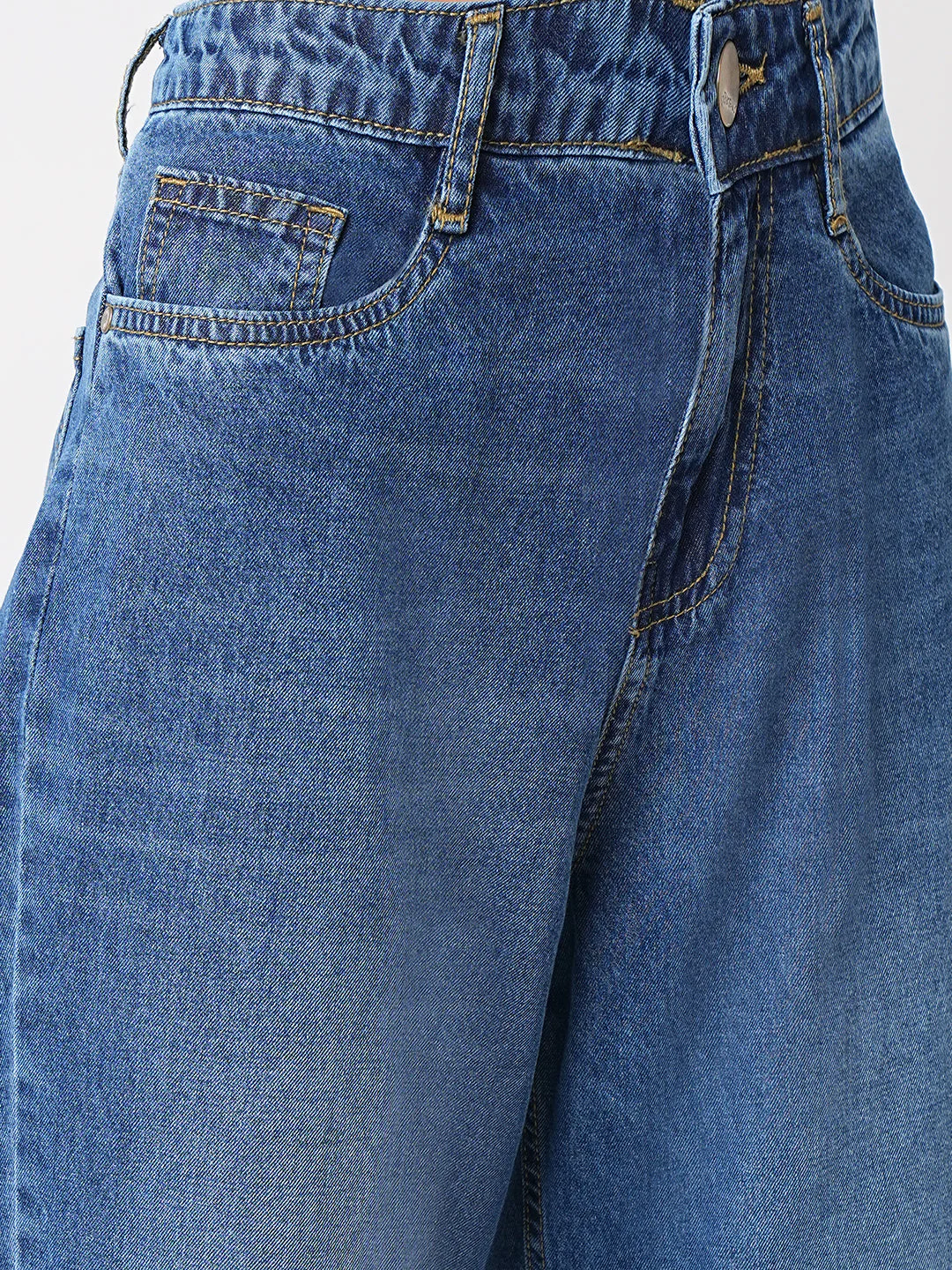 Women High-Rise Wide Leg Jeans - Image 5