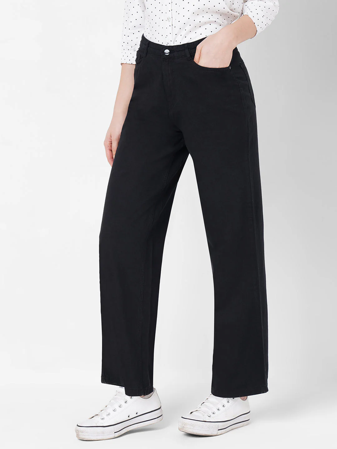Women High-Rise Wide Leg Jeans - Image 4
