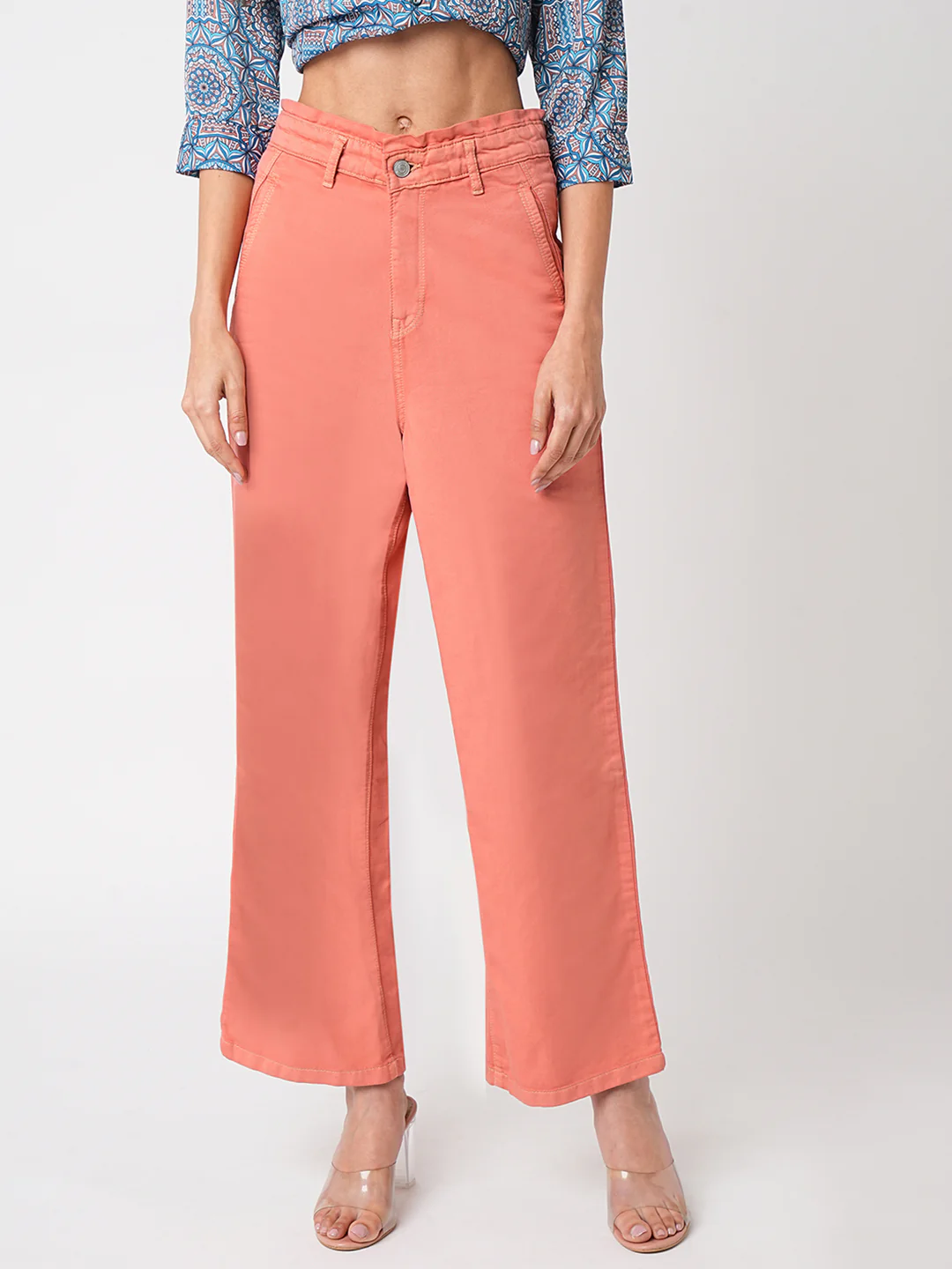 Women High-Rise Wide Leg Jeans - Image 2