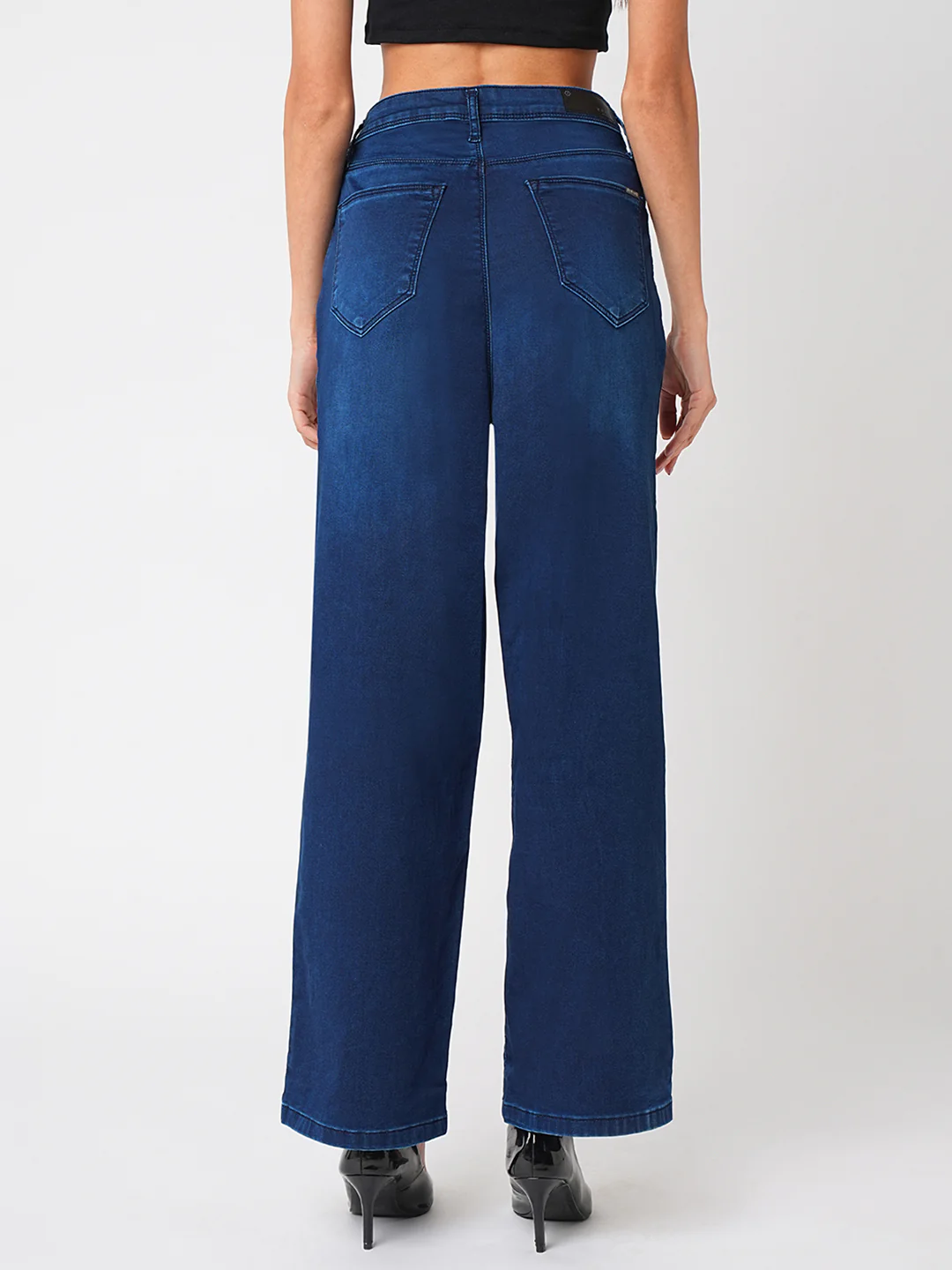 Women High-Rise Wide Leg Jeans - Image 3