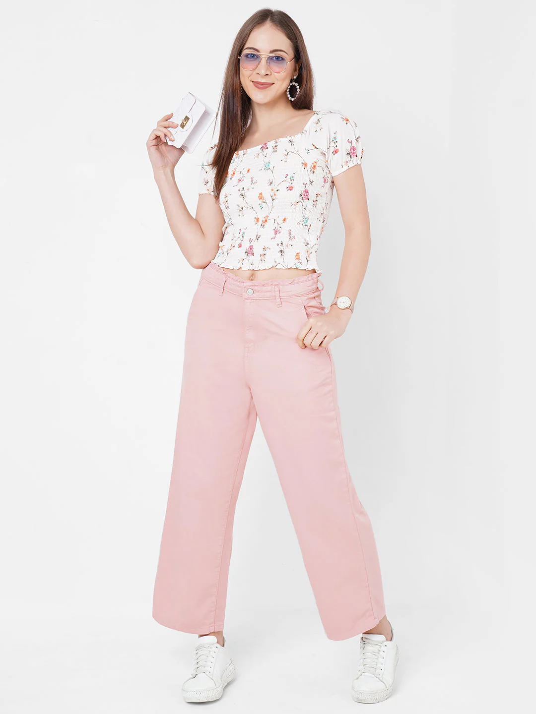 Women High-Rise Wide Leg Jeans - Image 2