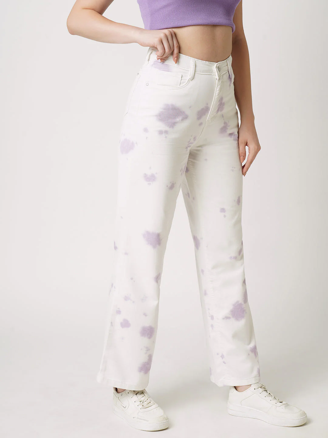 Women High-Rise Wide Leg Jeans - Image 4