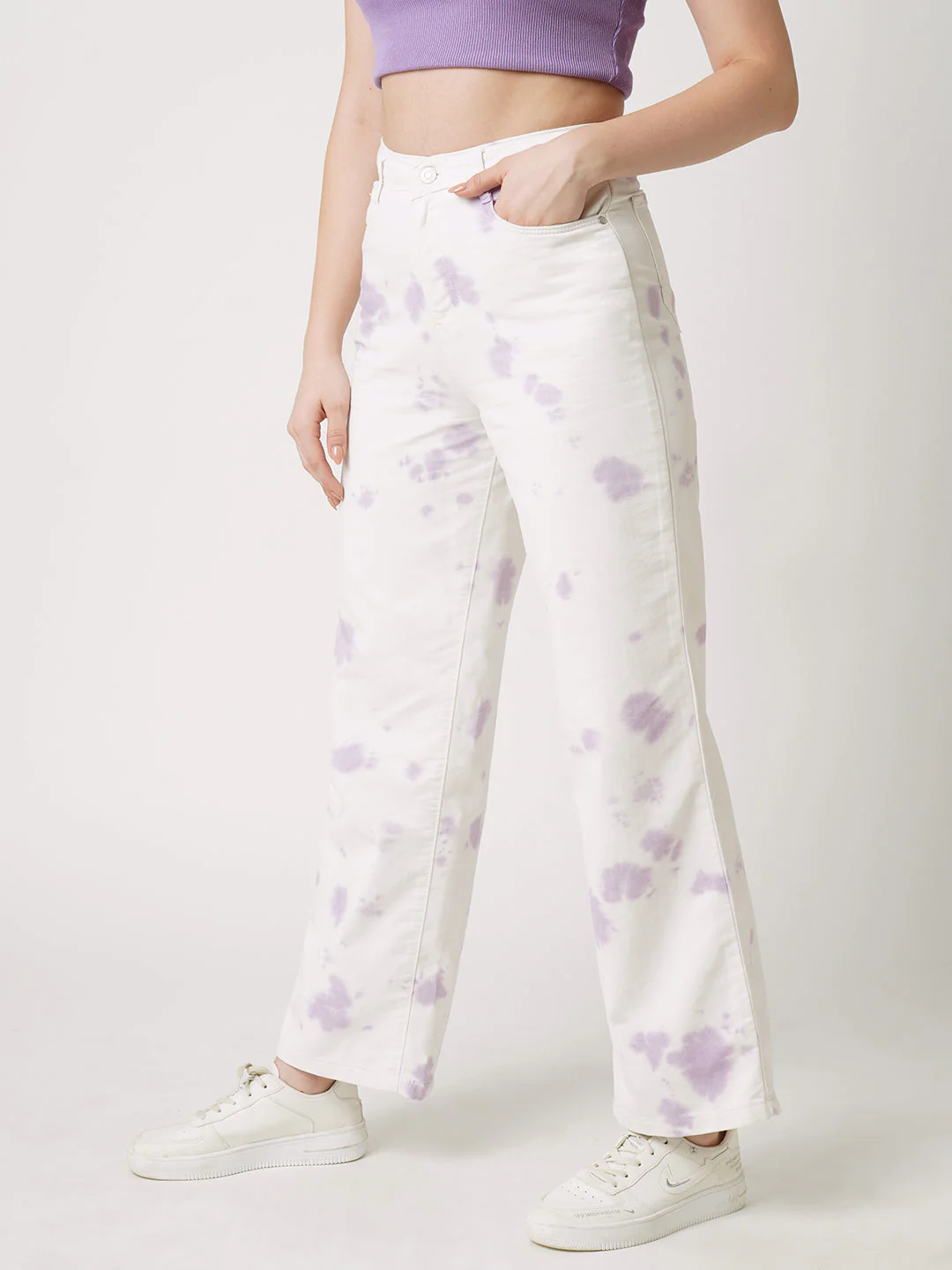 Women High-Rise Wide Leg Jeans - Image 5