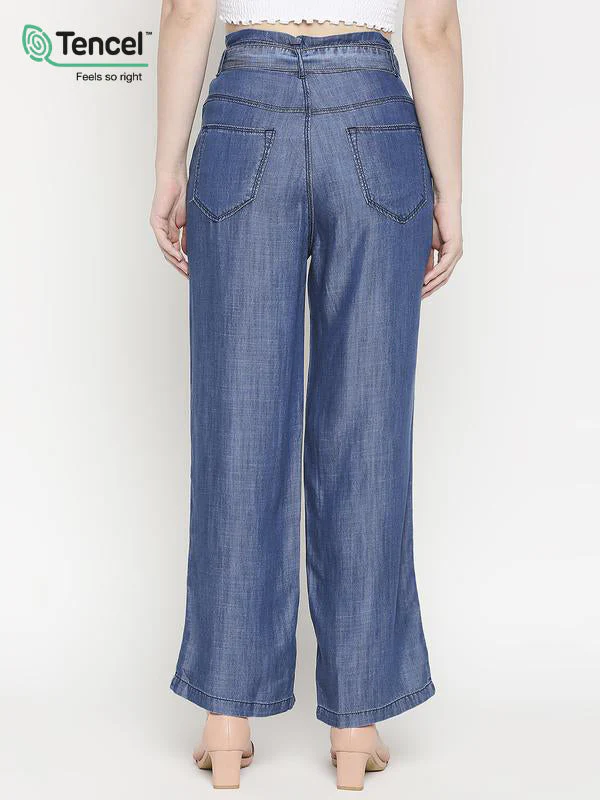 Women High-Rise Wide Leg Jeans - Image 3
