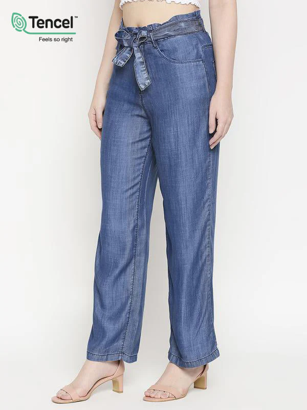 Women High-Rise Wide Leg Jeans - Image 4