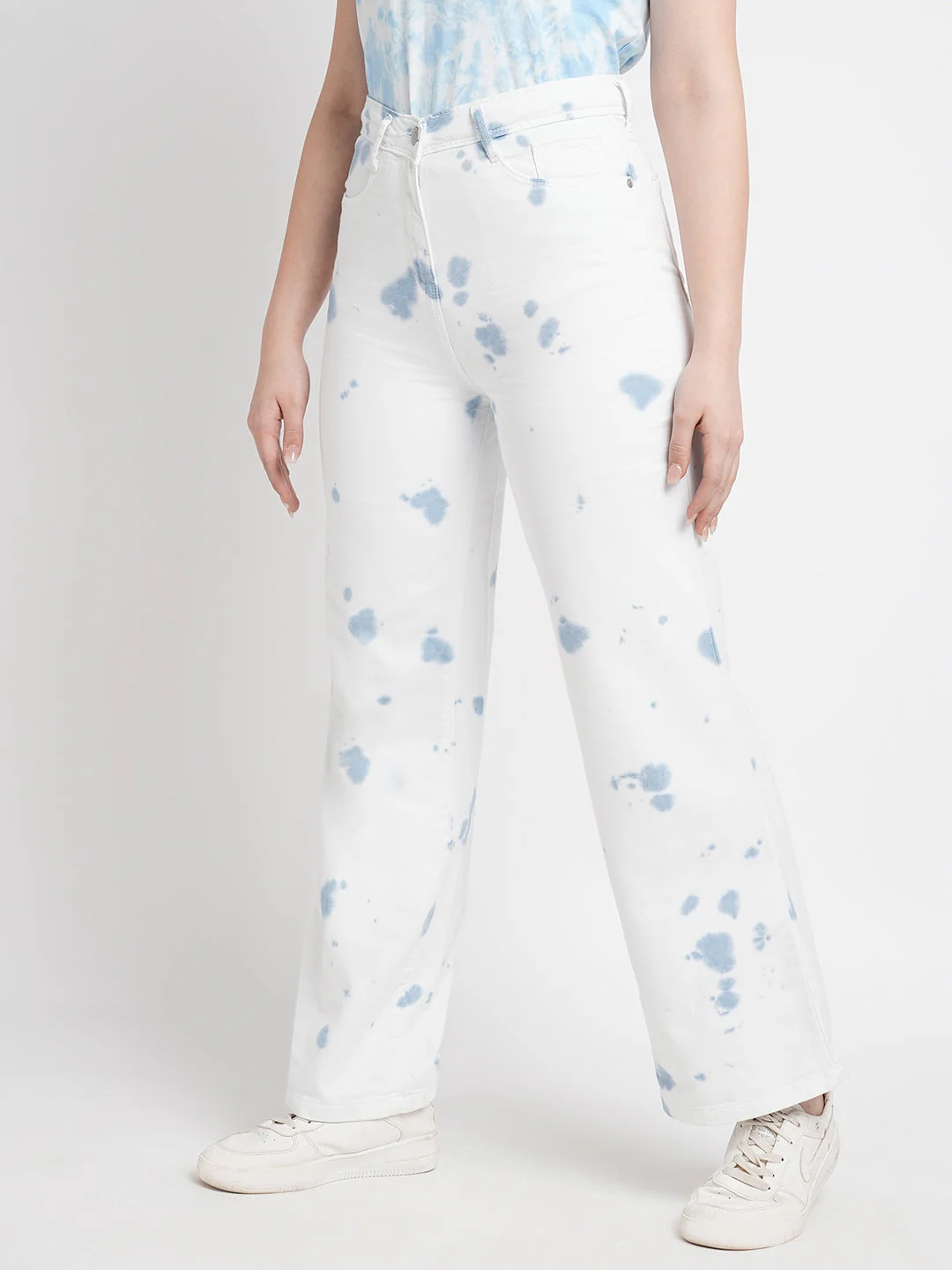 Women High-Rise Wide Leg Jeans - Image 6