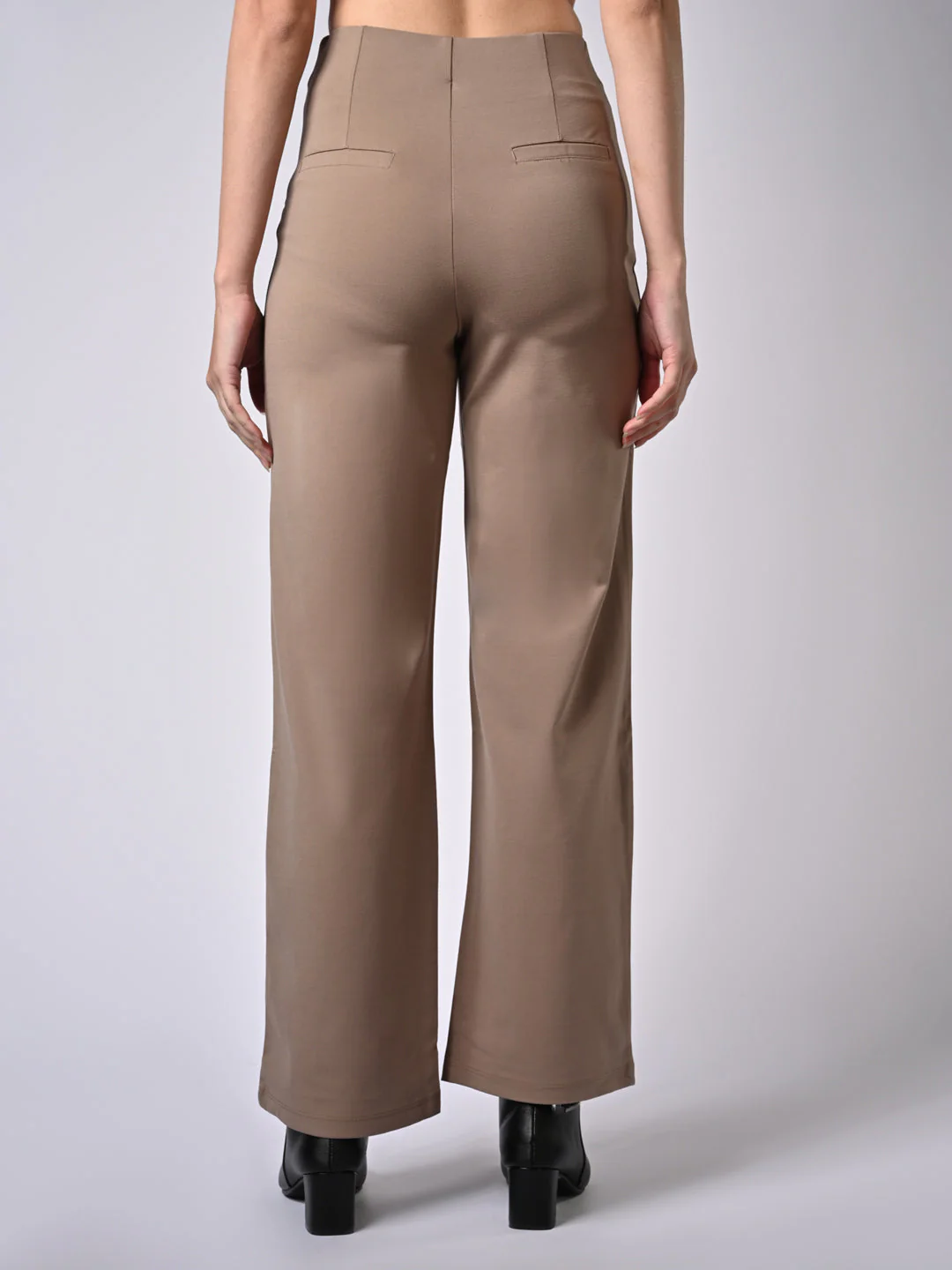 Women High-Rise Wide Leg Treggings - Image 3