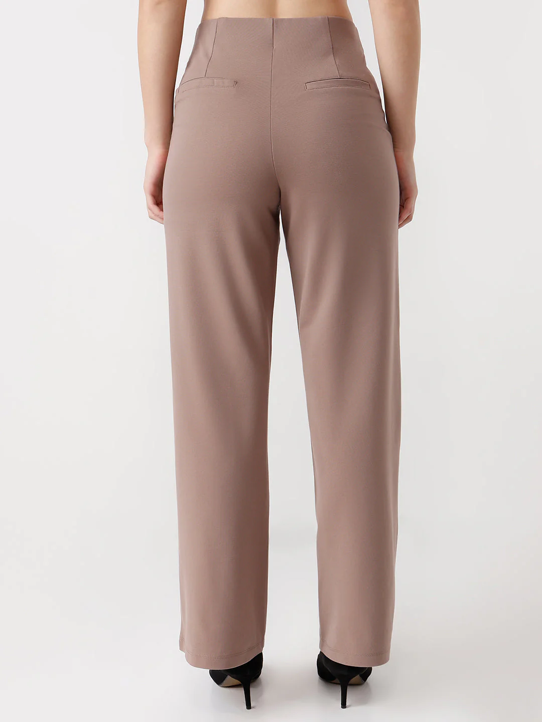 Women High-Rise Wide Leg Treggings - Image 3