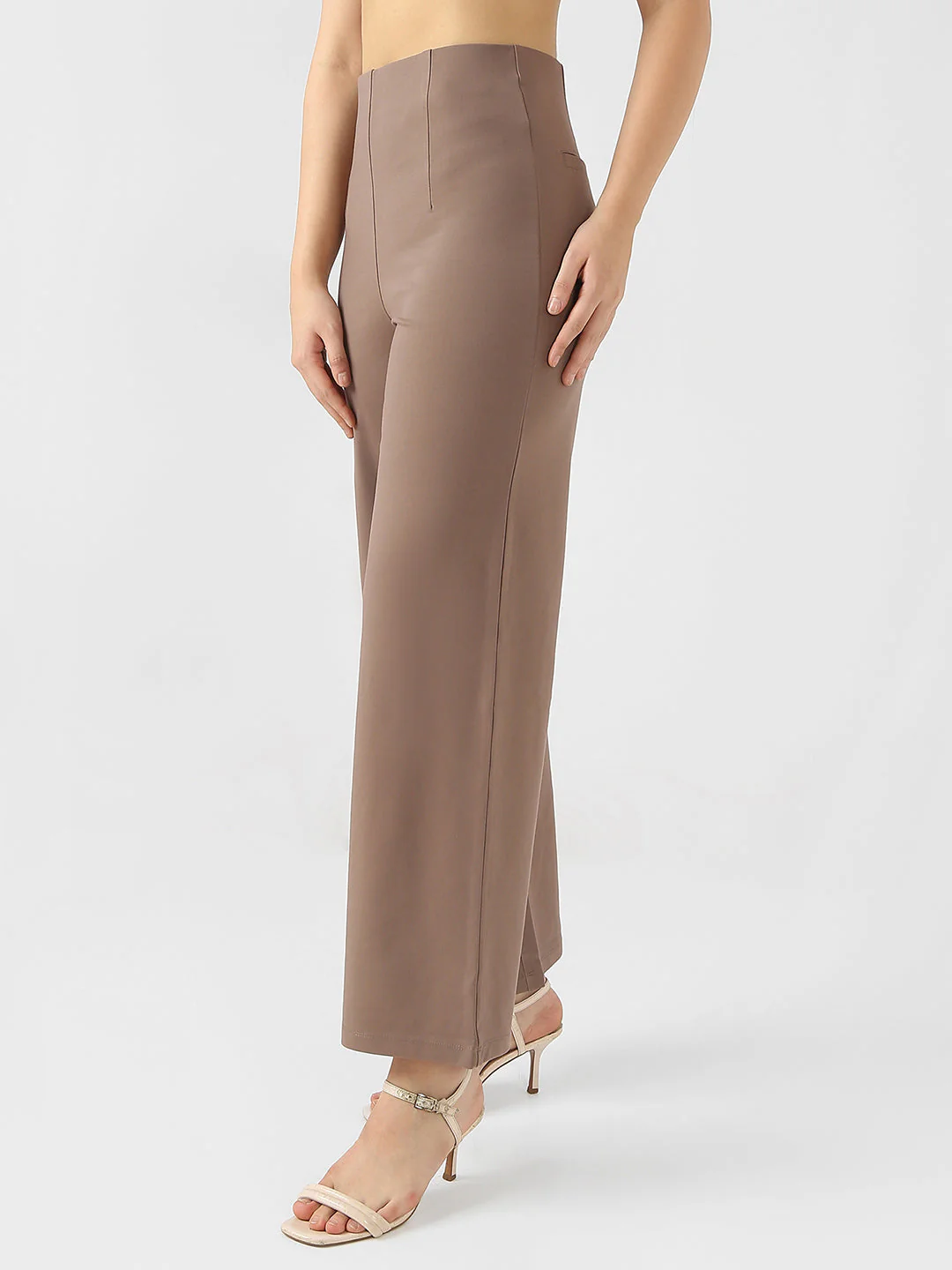 Women High-Rise Wide Leg Treggings - Image 4