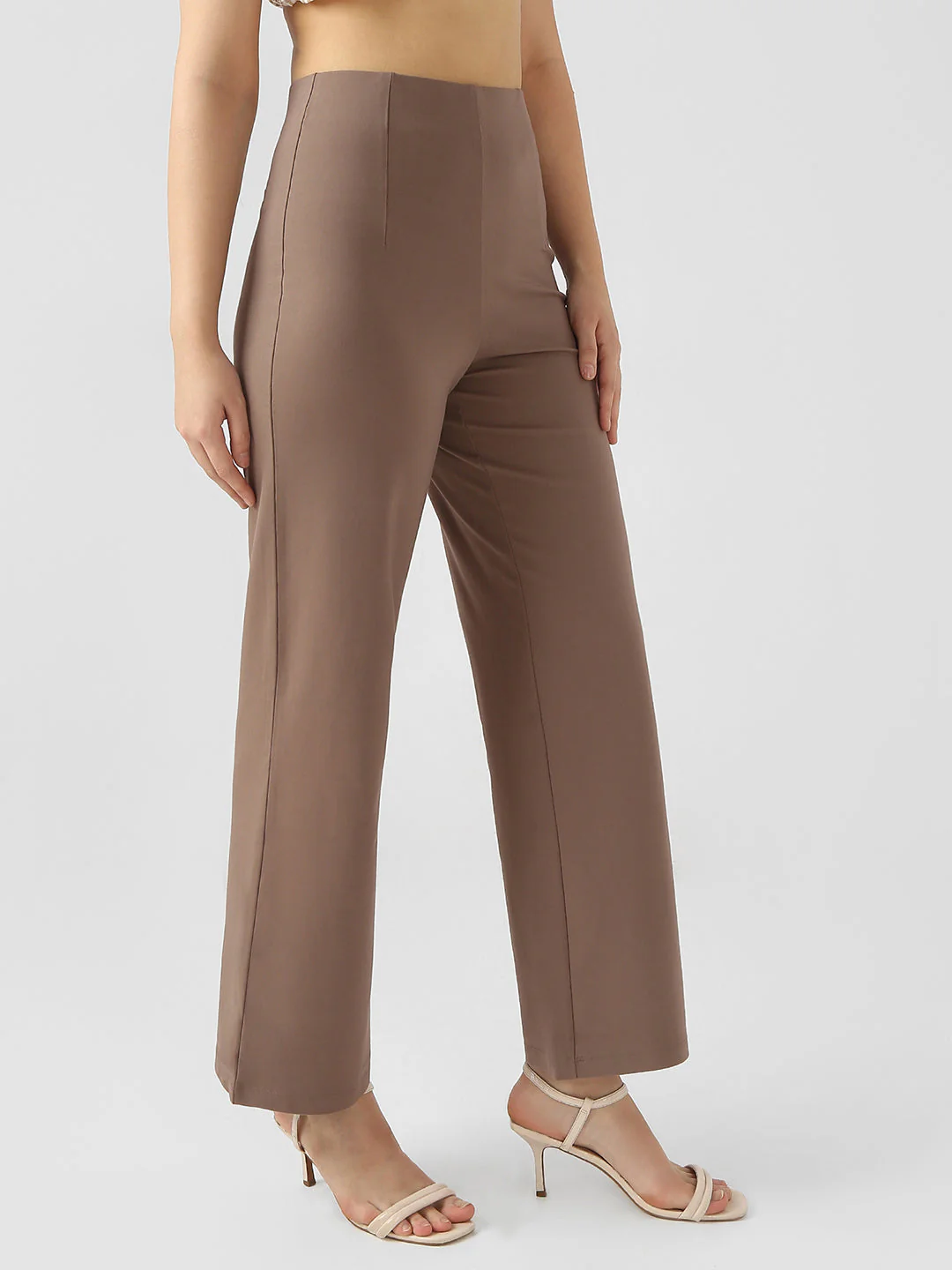 Women High-Rise Wide Leg Treggings - Image 5