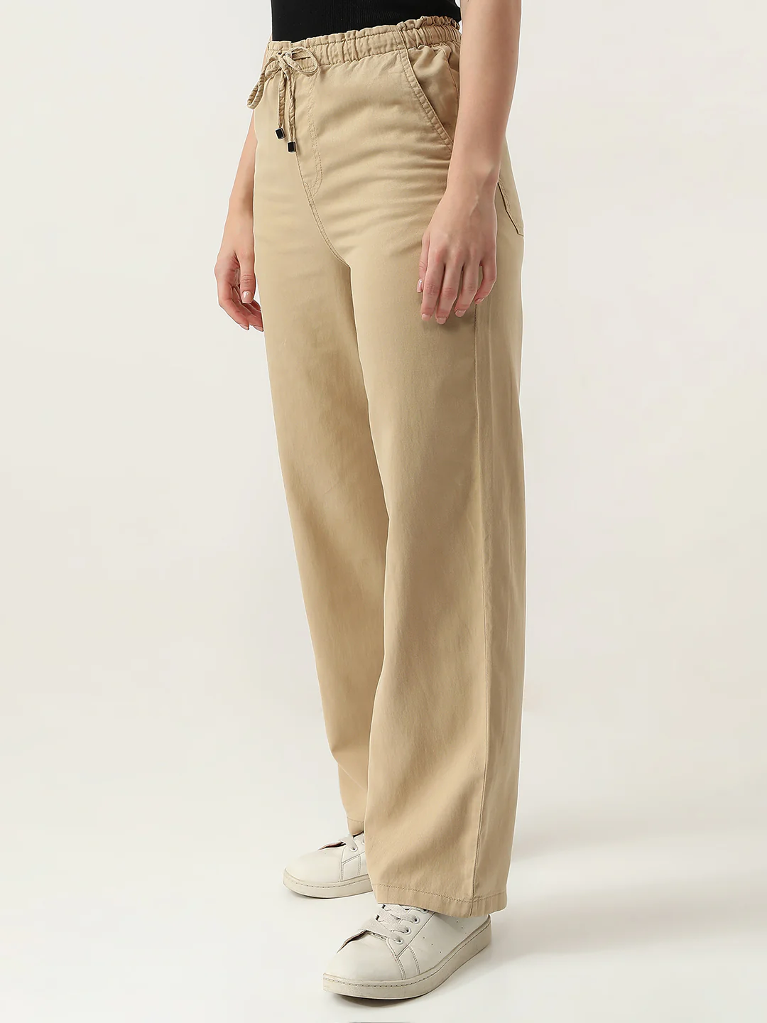 Women High-Rise Wide Leg Trousers - Image 6
