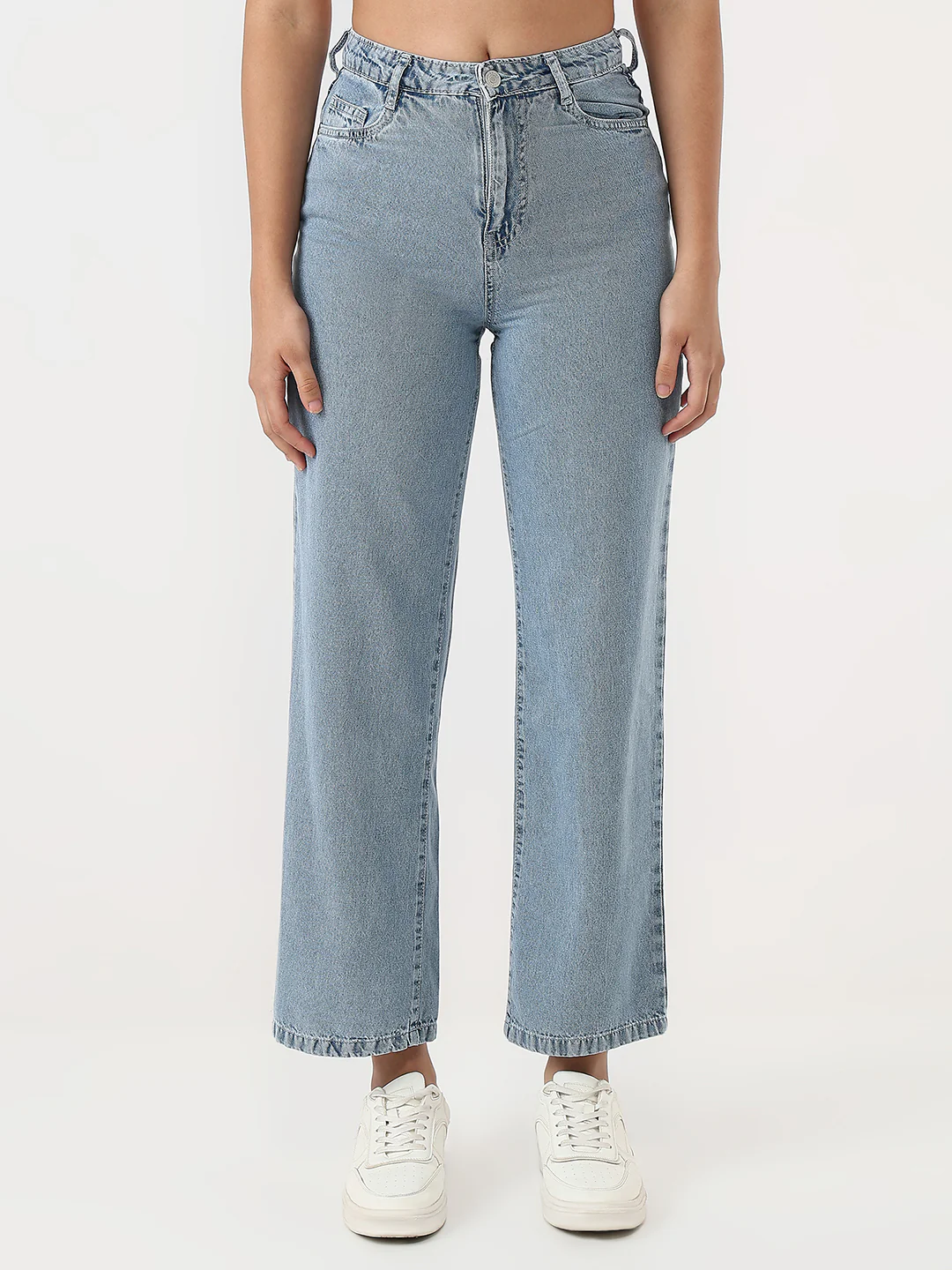 Women Ice Wide Leg Jeans - Image 2