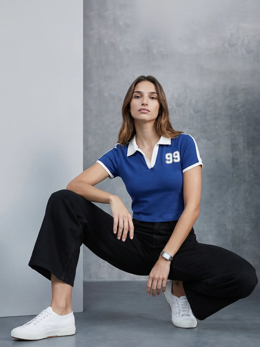 Women Indigo Genz Tees
