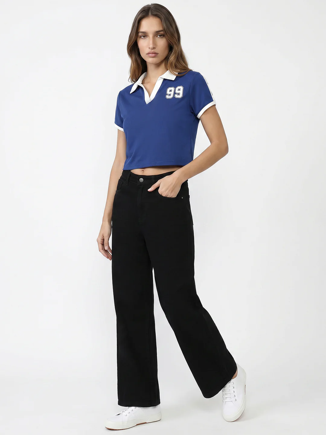 Women Indigo Genz Tees - Image 4
