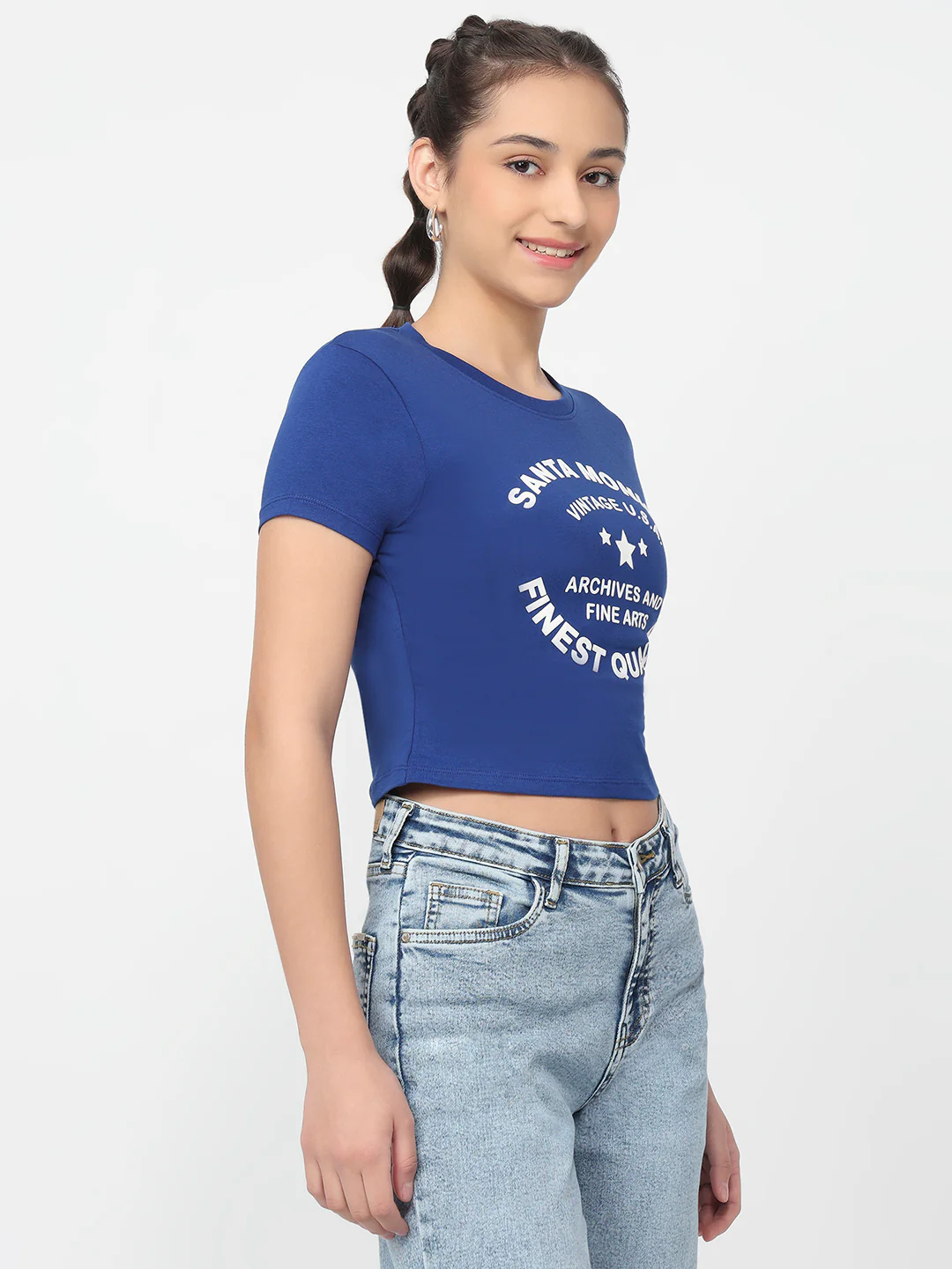 Women Indigo Genz Tees - Image 5