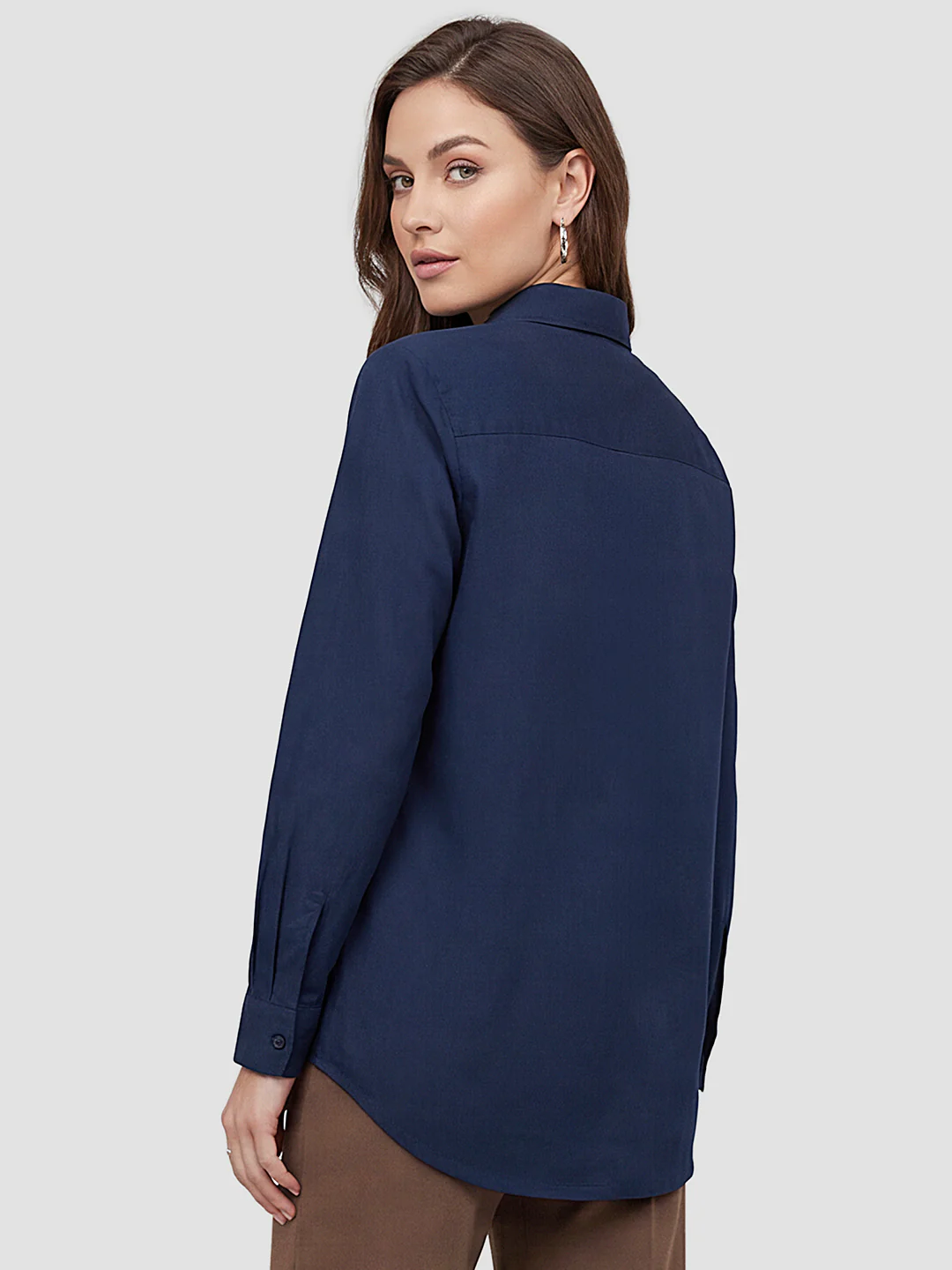 Women Indigo Shirt - Image 4