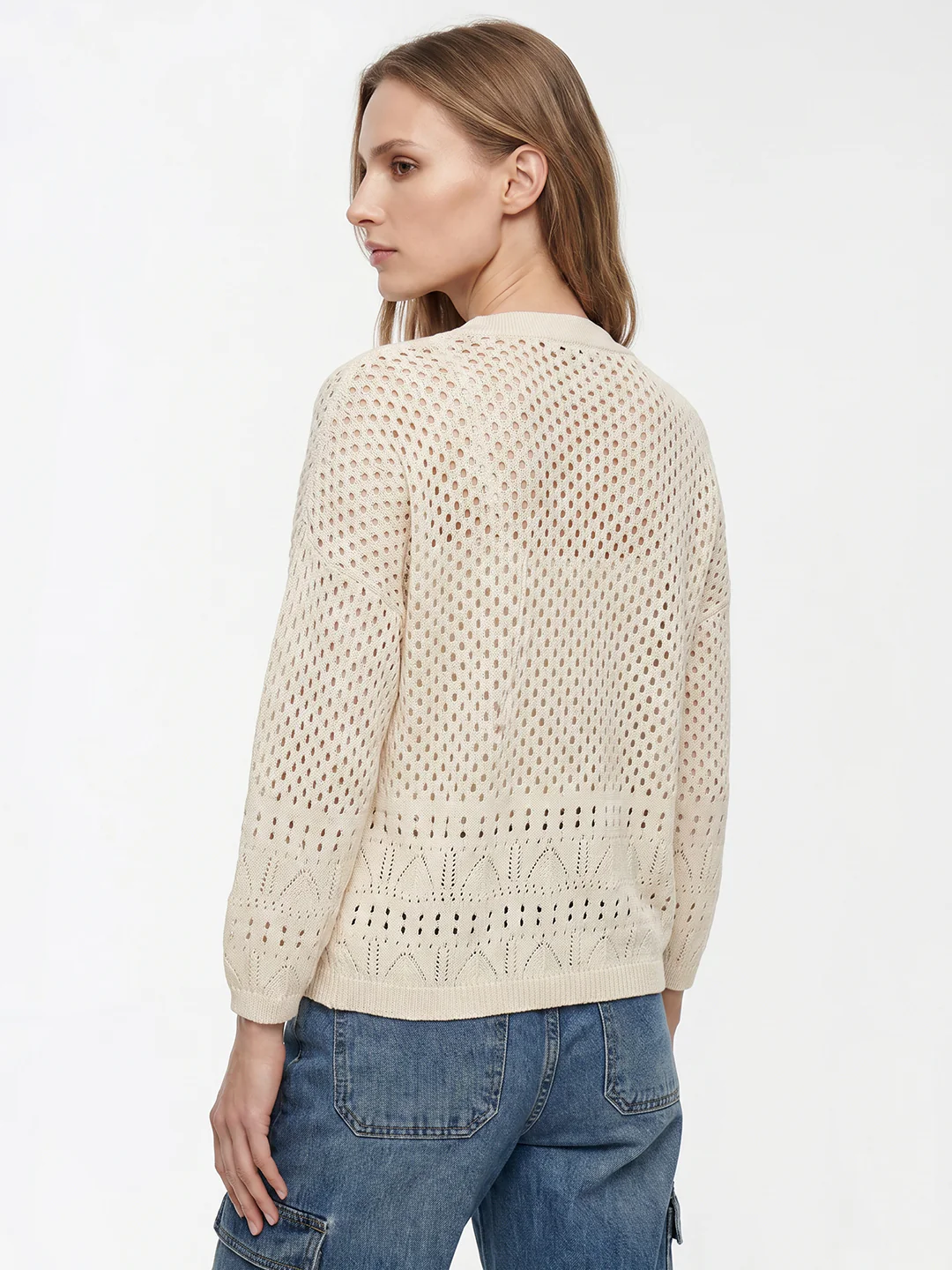 Women Ivory Ponitelle Top - Image 3