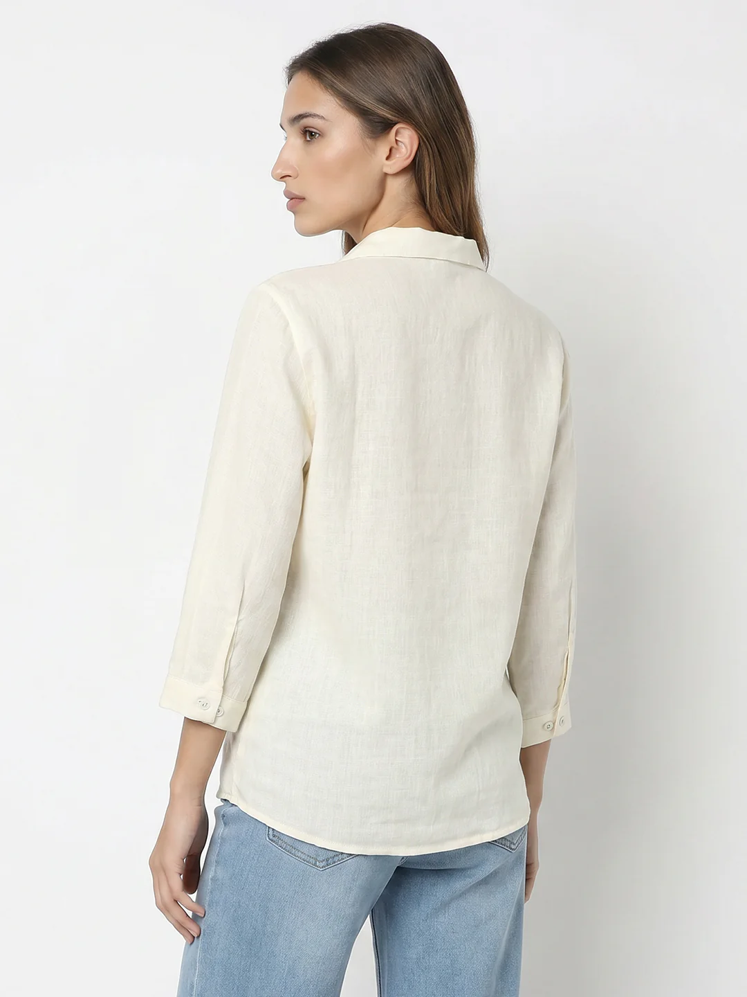 Women Ivory Shirt - Image 3