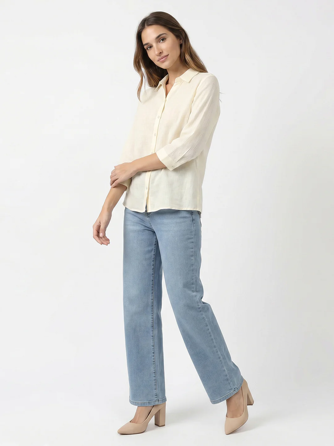 Women Ivory Shirt - Image 4