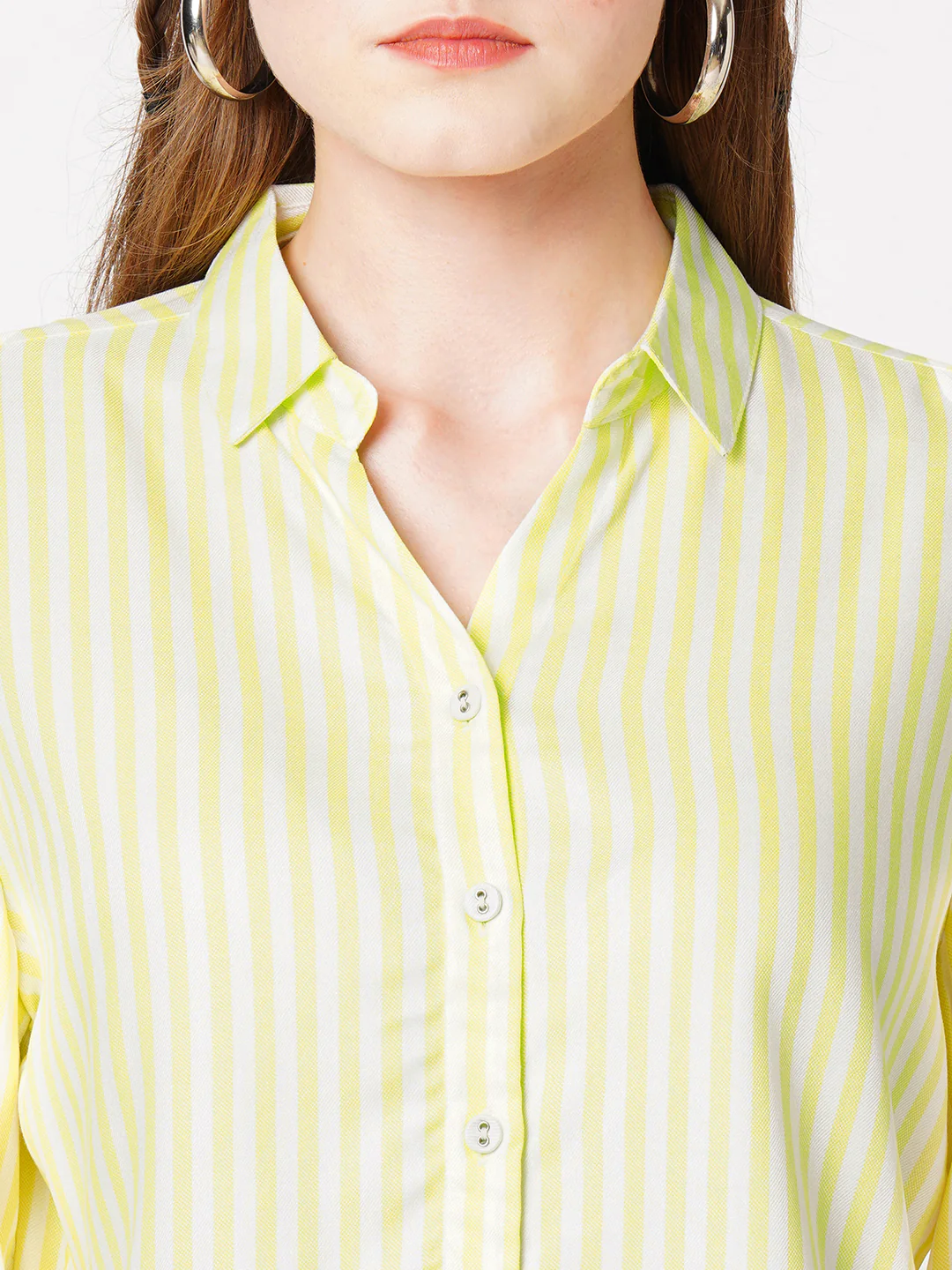 Women Lemon Yellow Shirt - Image 5