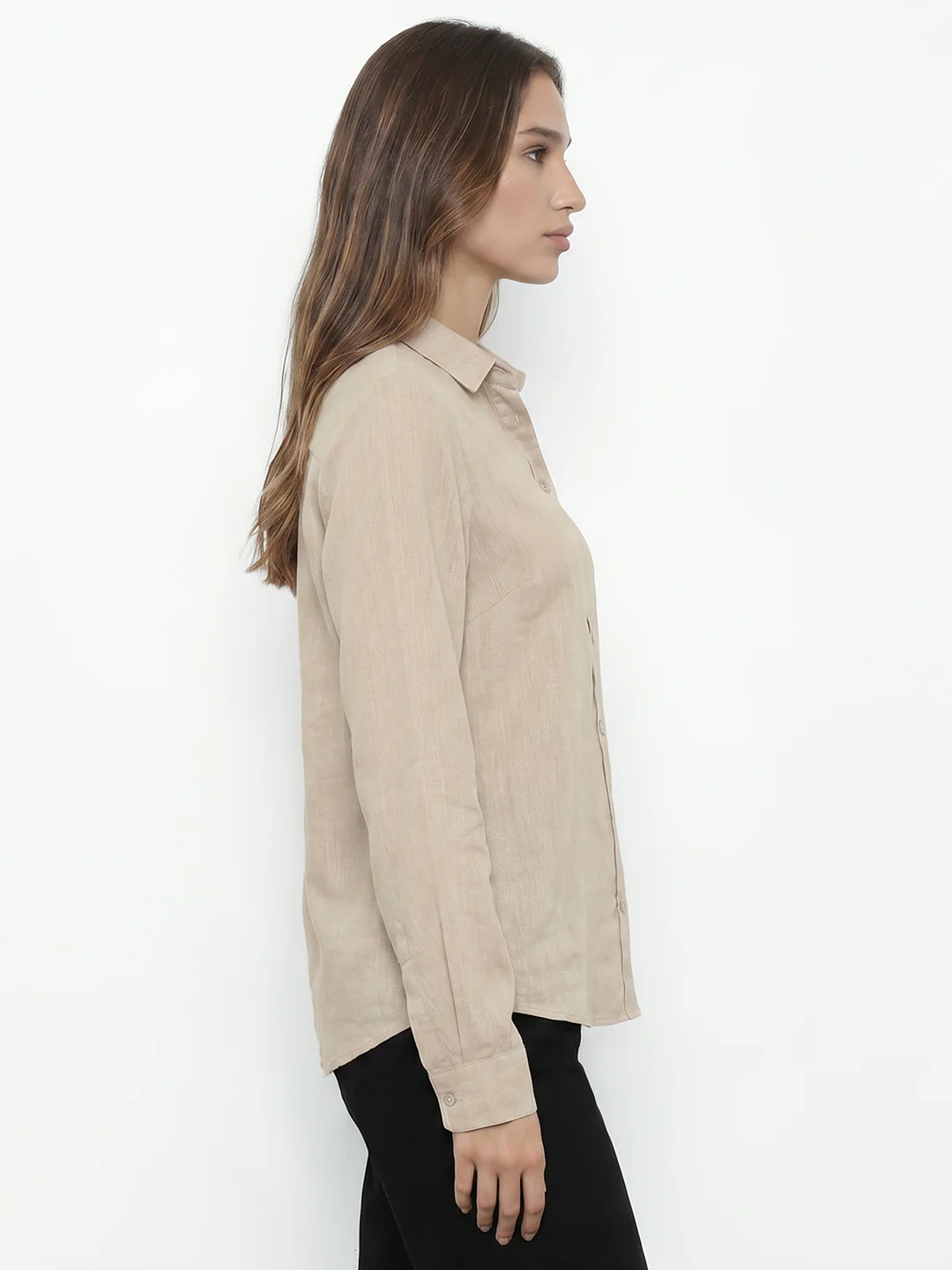 Women Light Oyester Shirt - Image 5