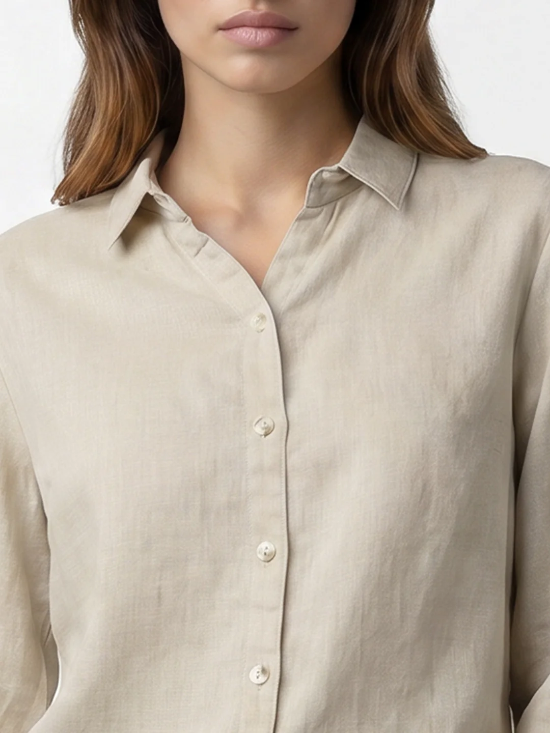 Women Light Oyester Shirt - Image 6