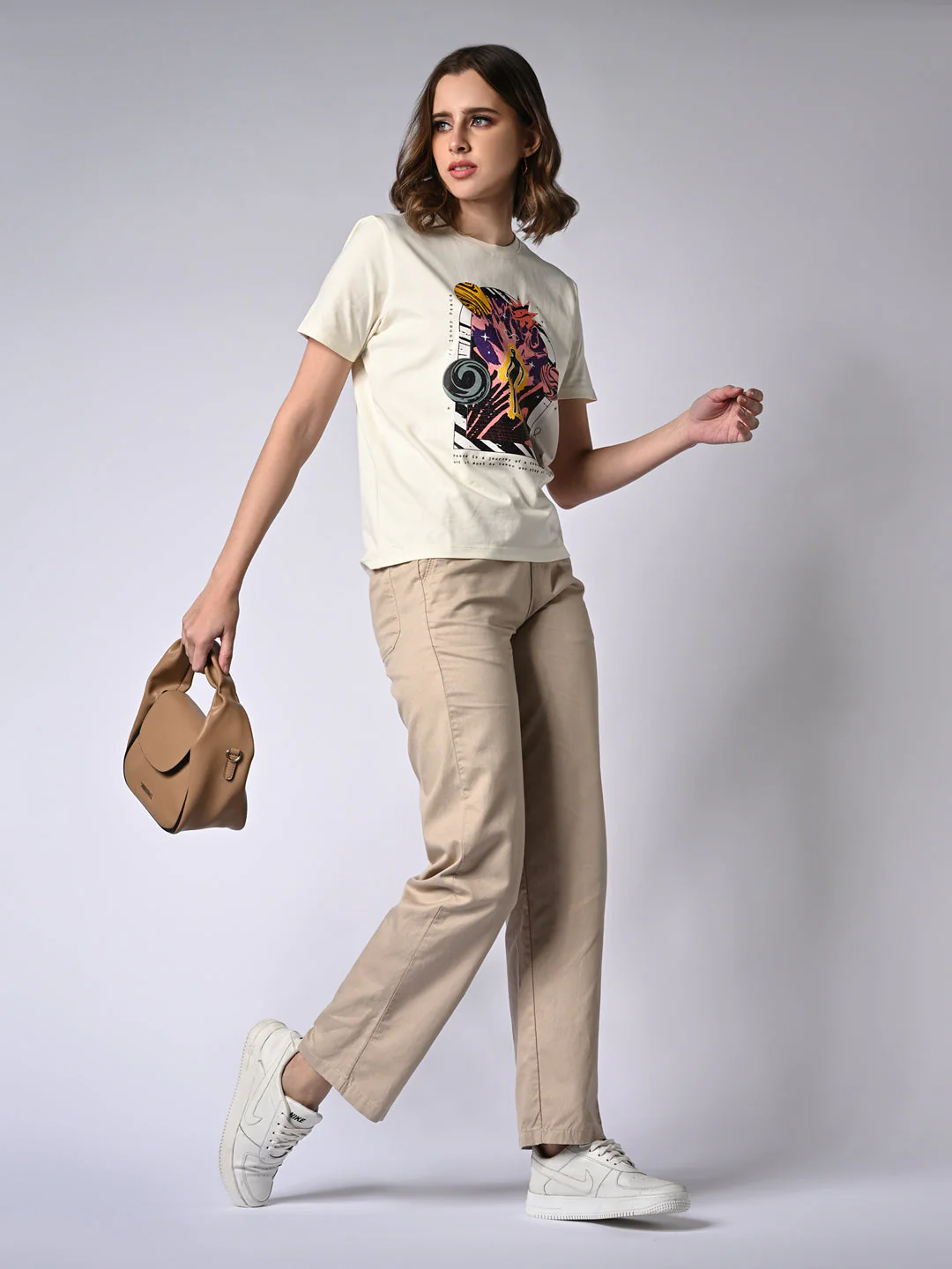 Women Loose Straight Fit Trousers