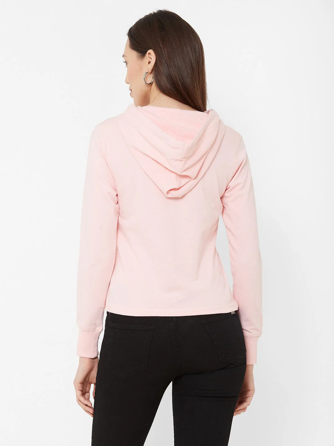Women Lotus Pink Slim T-Shirt - Image 3