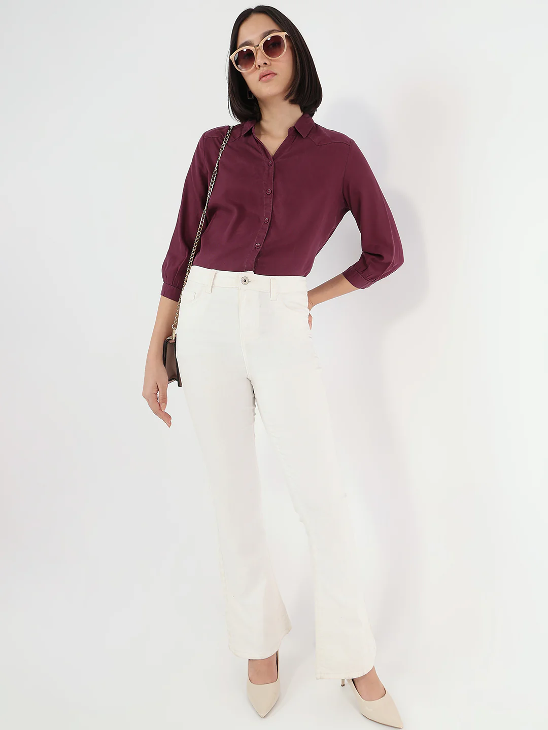 Women Mauve Shirt