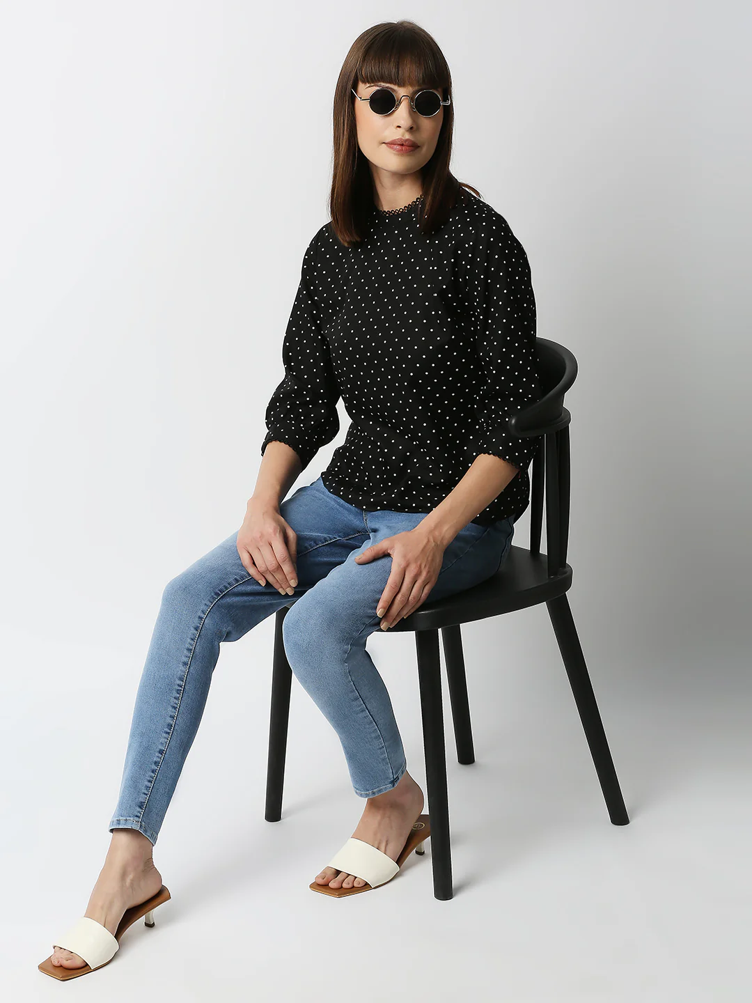 Women Mid-Rise Push Up Super Skinny Jeans